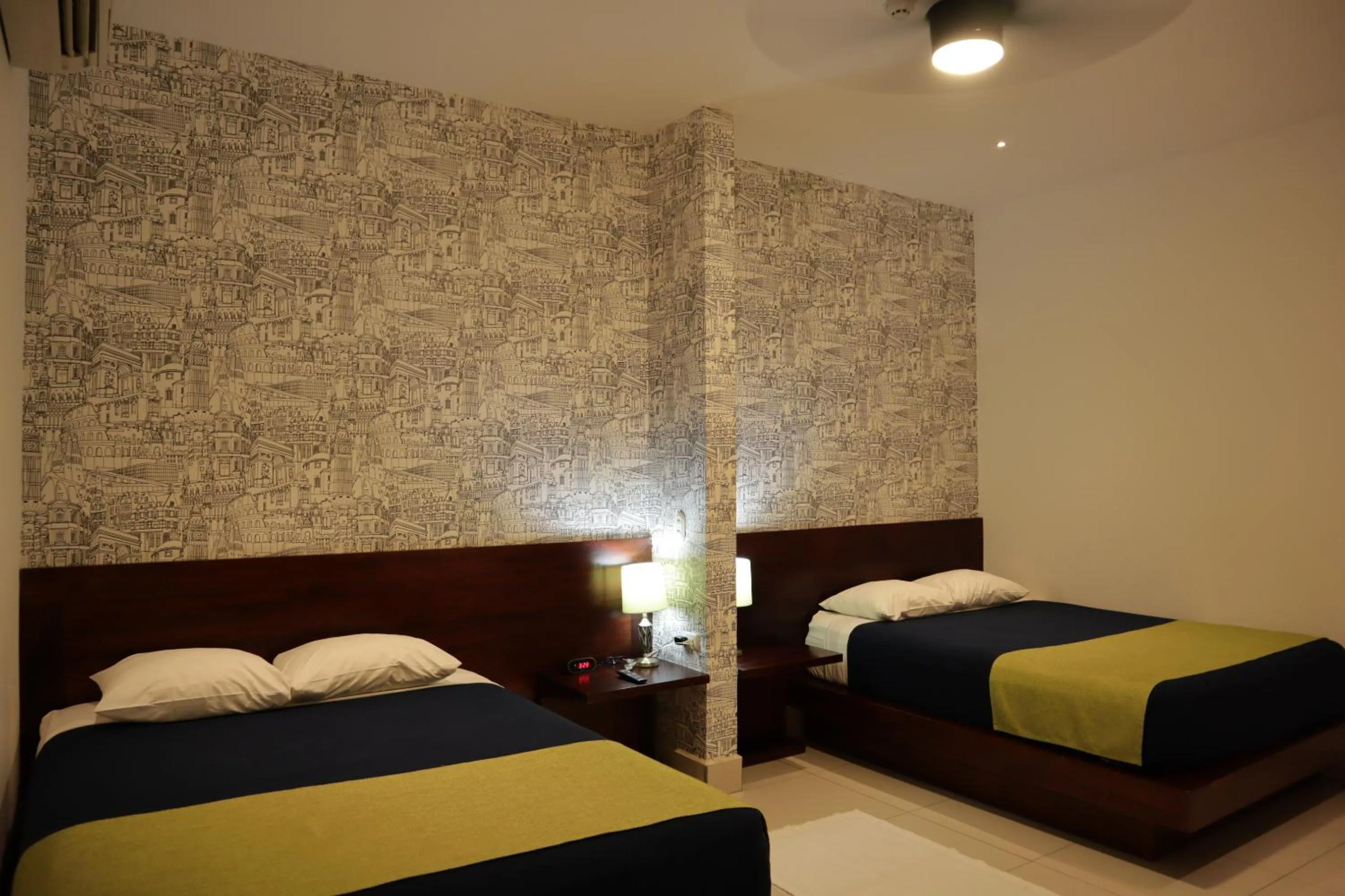 Bed in Hotel Agualcas