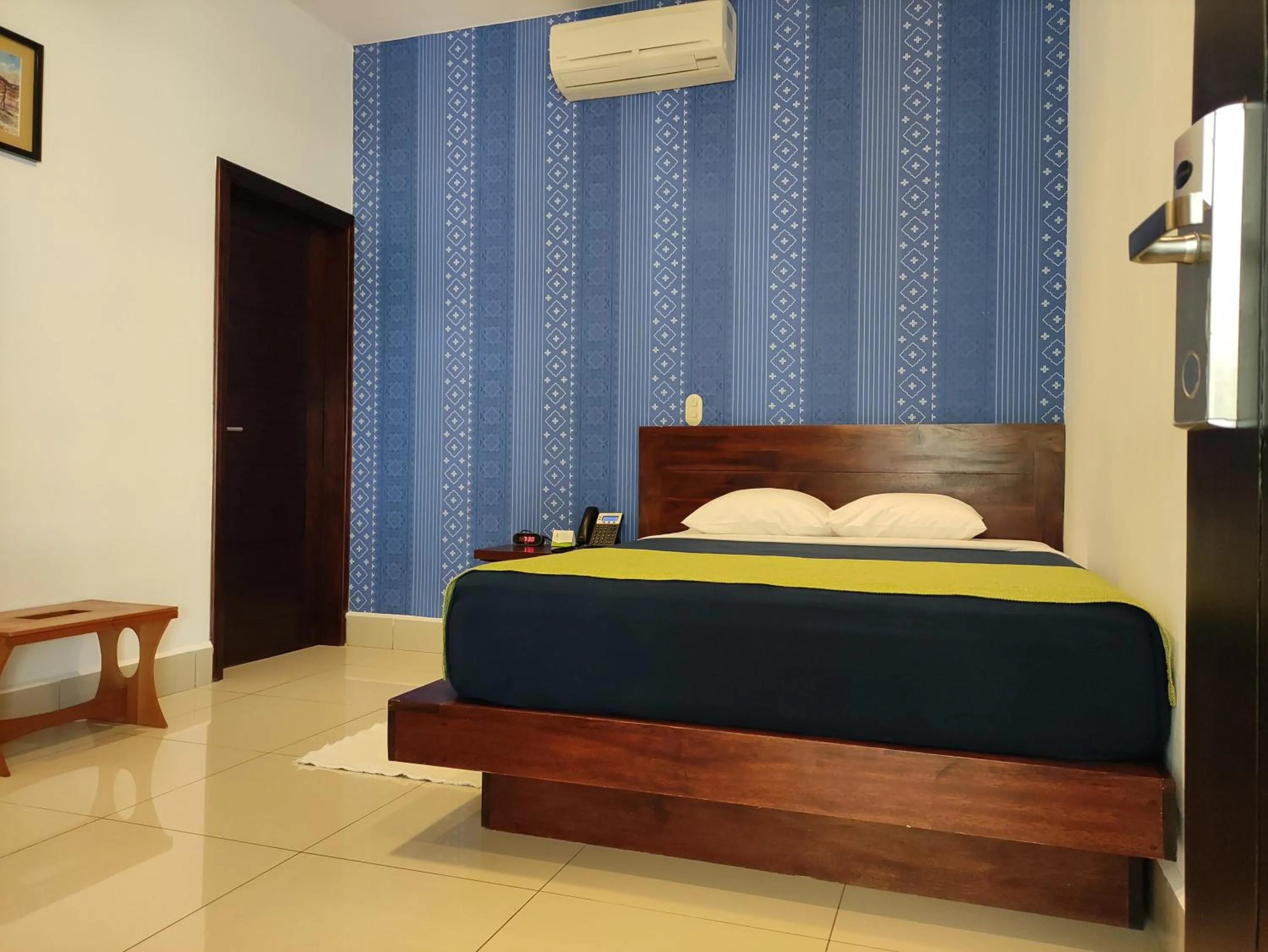 Bed in Hotel Agualcas