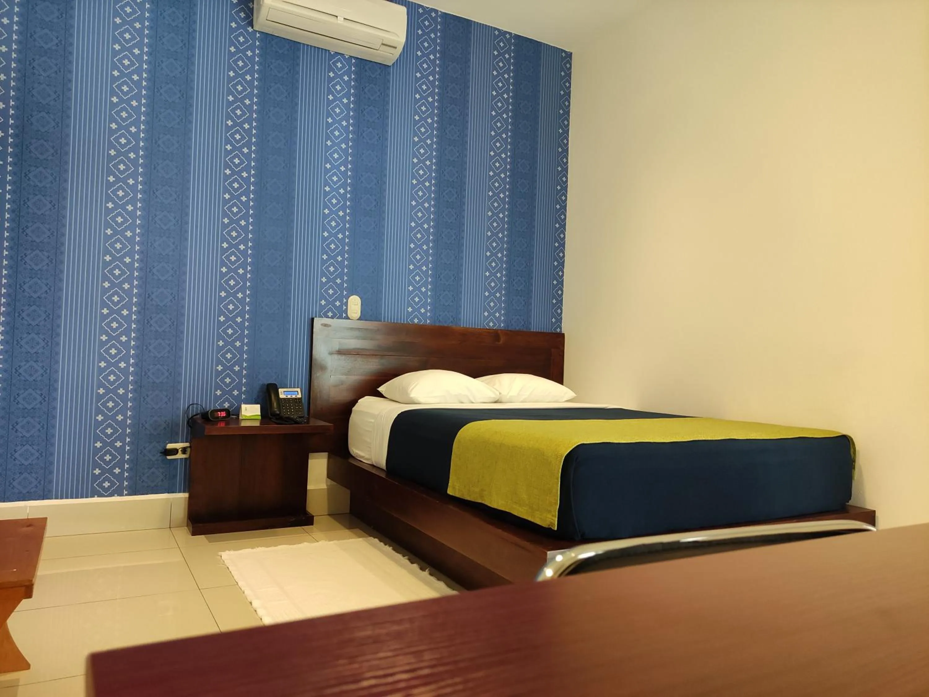 Bed in Hotel Agualcas