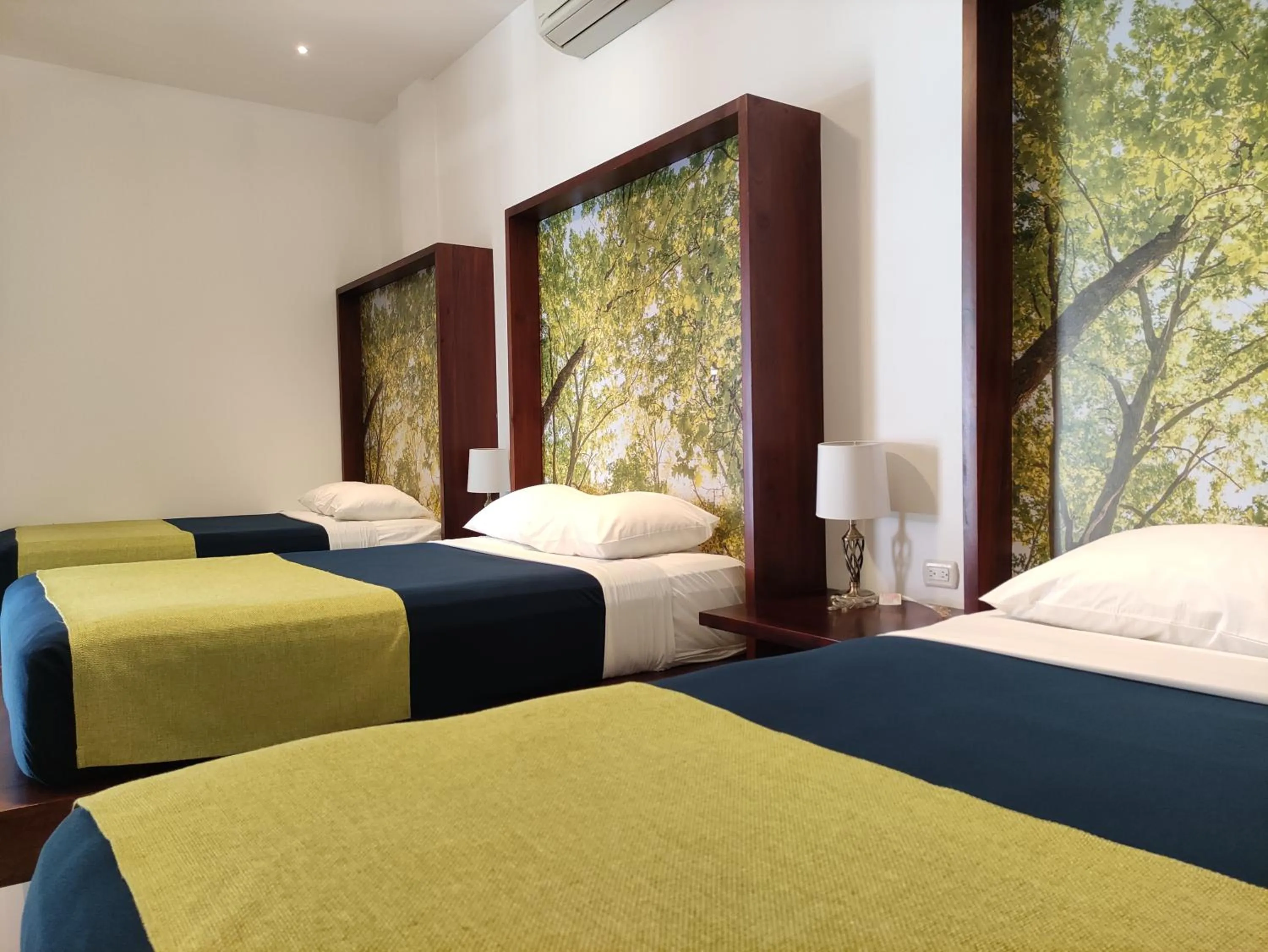 Bed in Hotel Agualcas