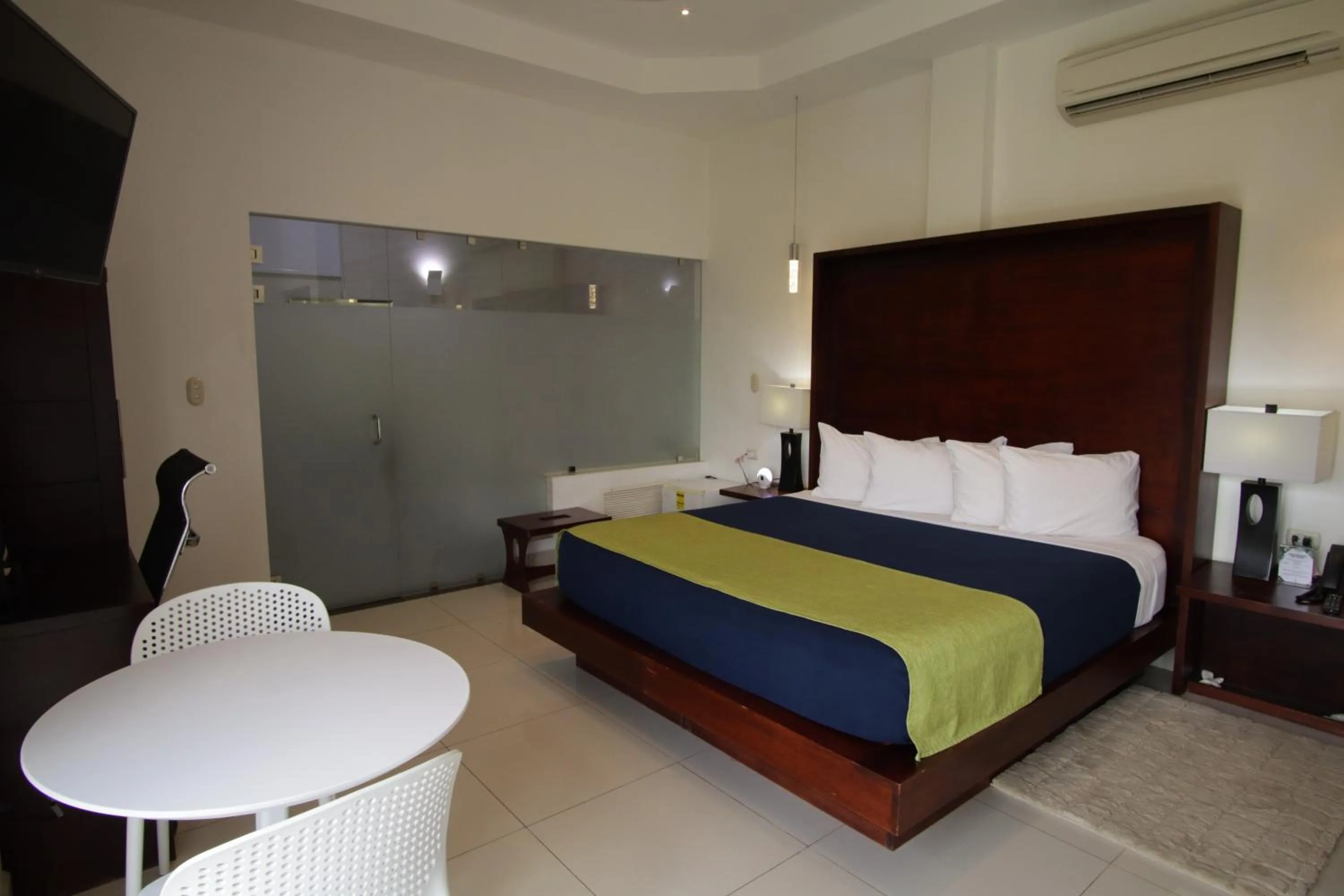 Bed in Hotel Agualcas