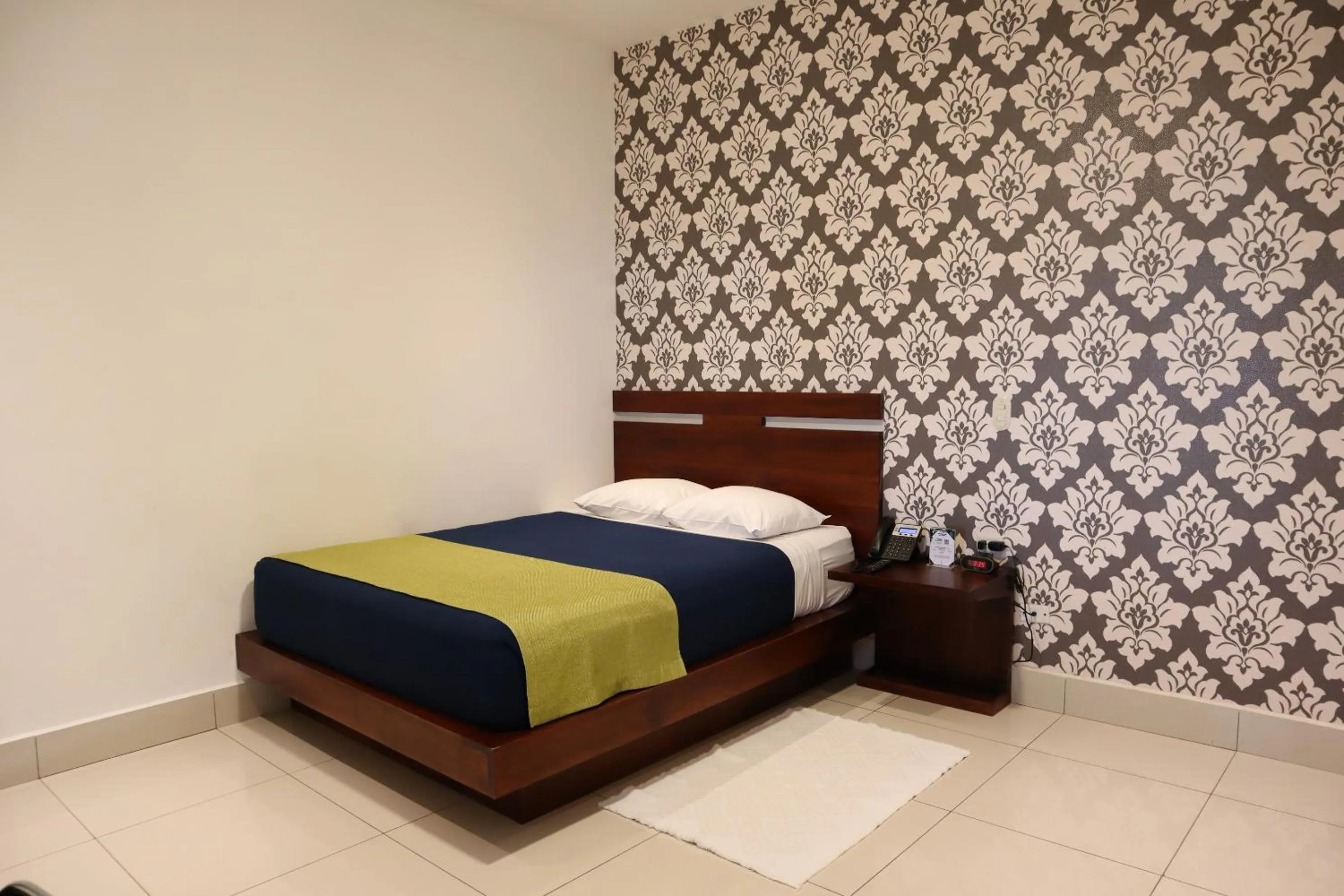 Bed in Hotel Agualcas