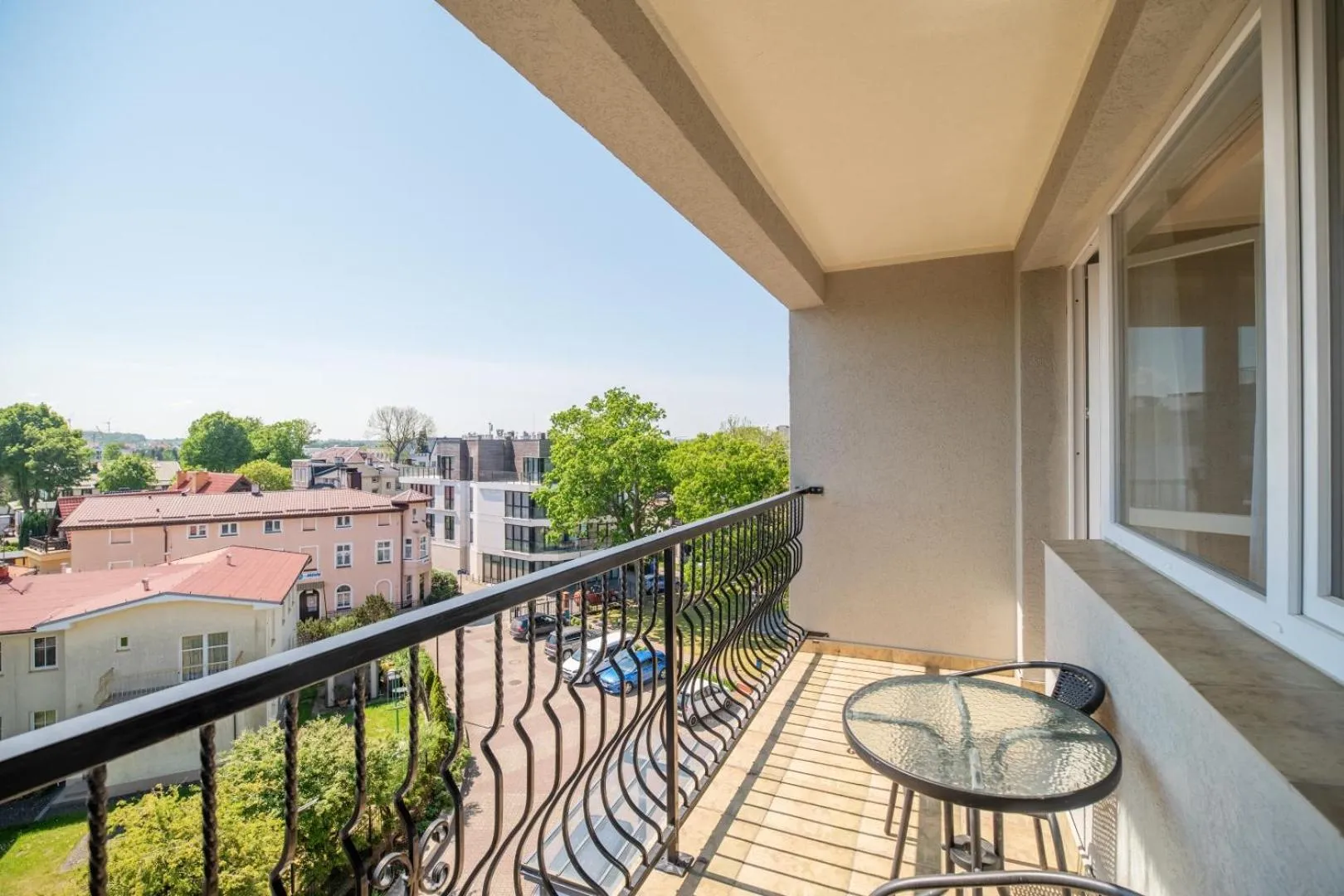 View (from property/room) in Hotel Wodnik Twój Hotel z widokiem na morze