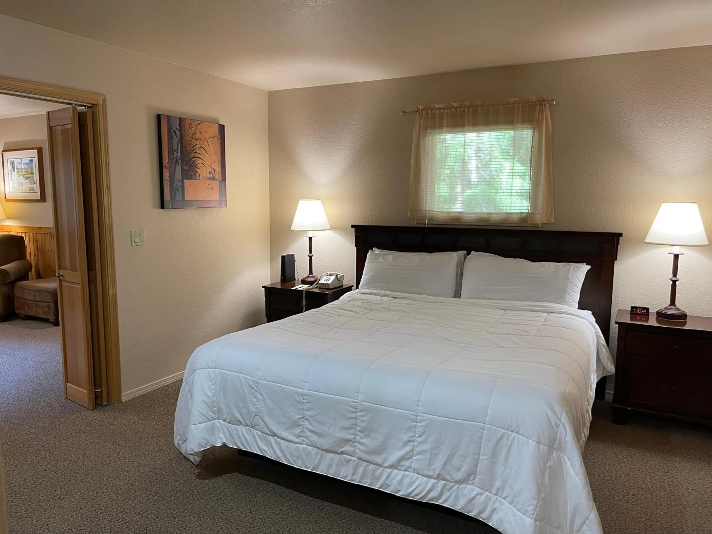 Bed in Mount Shasta Resort