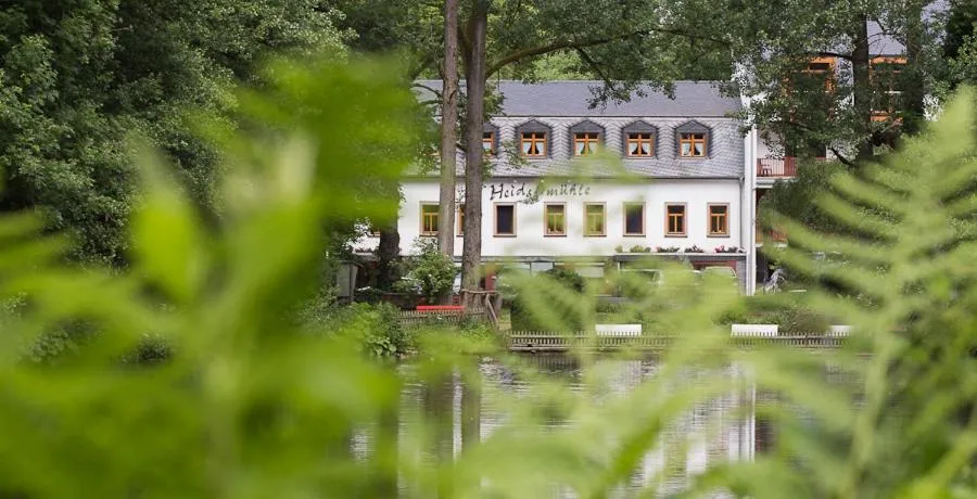 Garden view in Heidsmühle