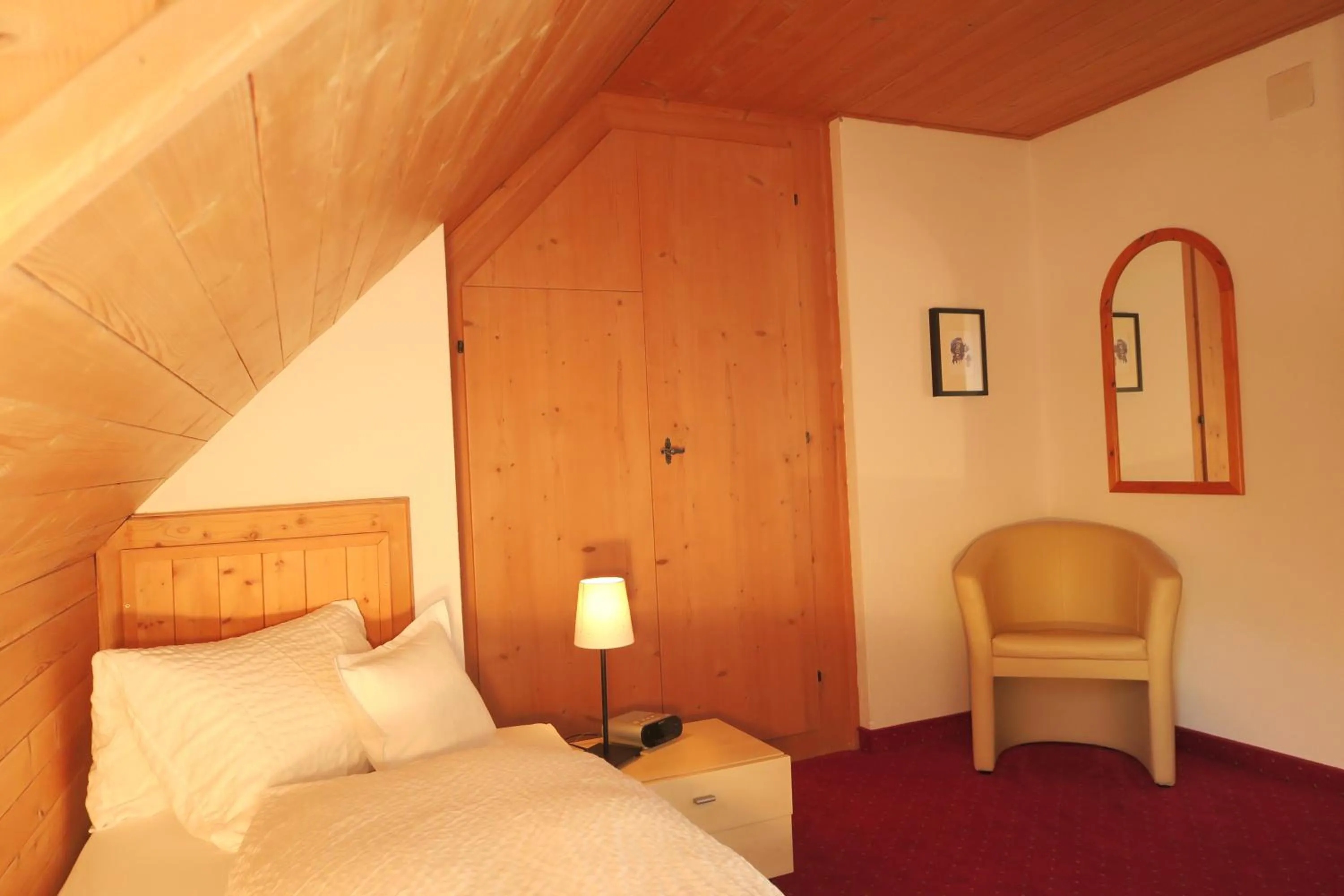 Bed in Hotel Restaurant GABRIEL