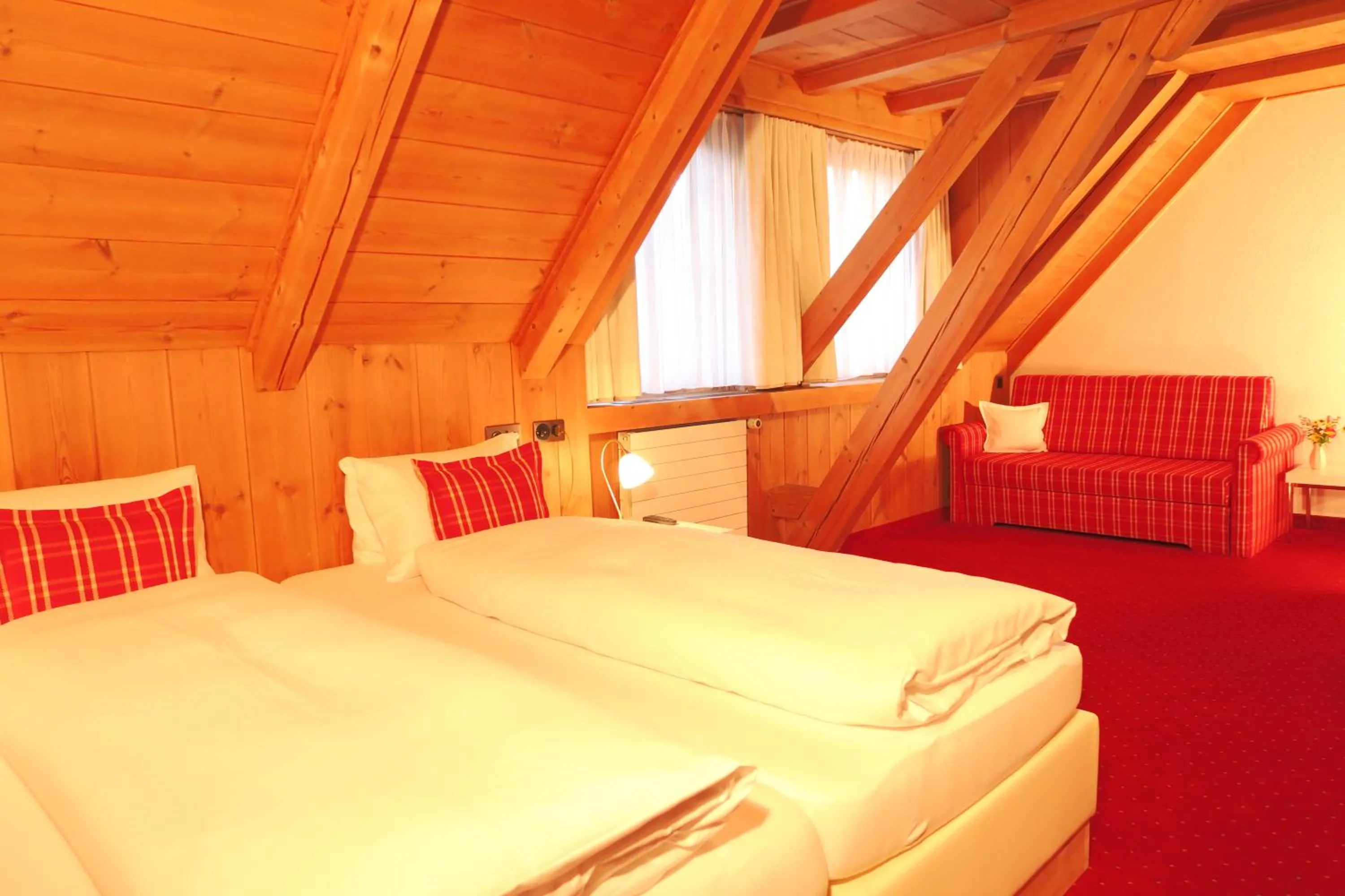 Bed in Hotel Restaurant GABRIEL