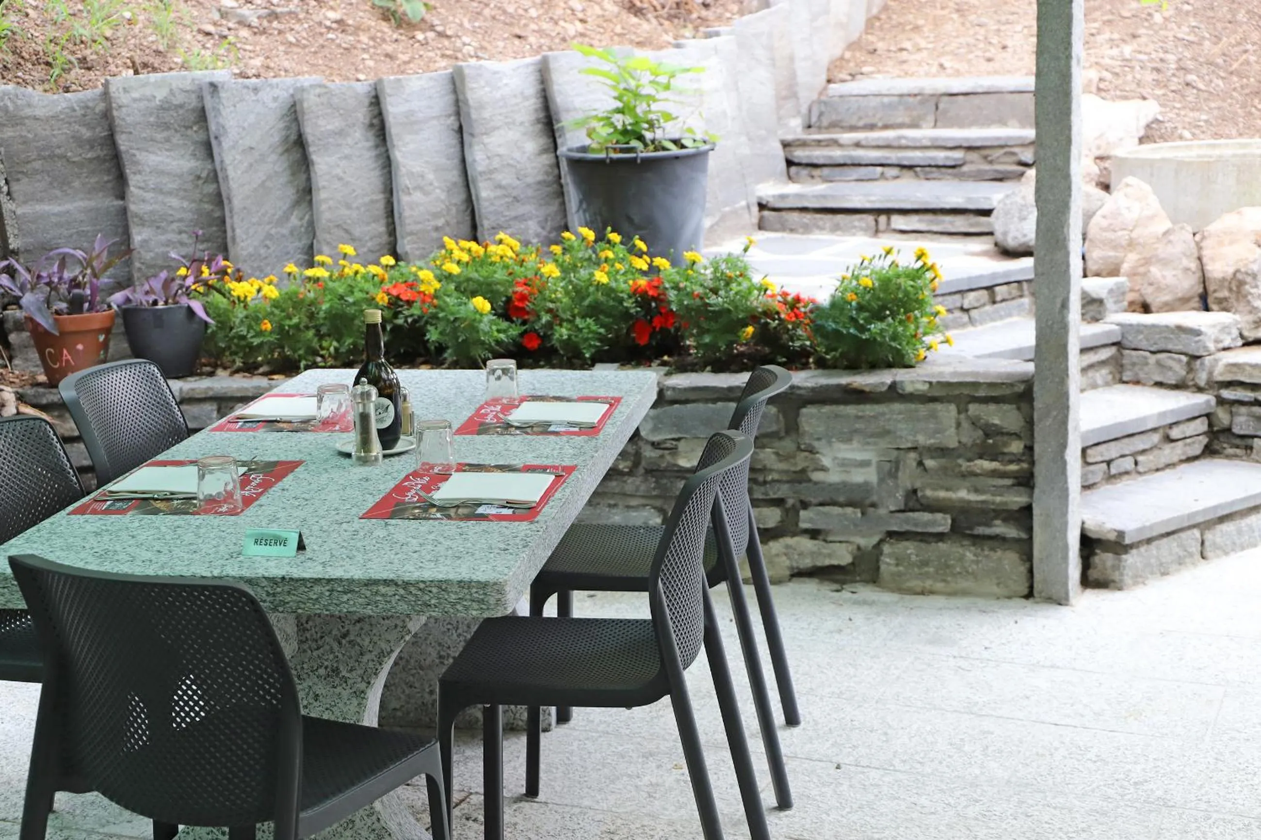 Balcony/Terrace in Hotel Ristorante Grotto Serta