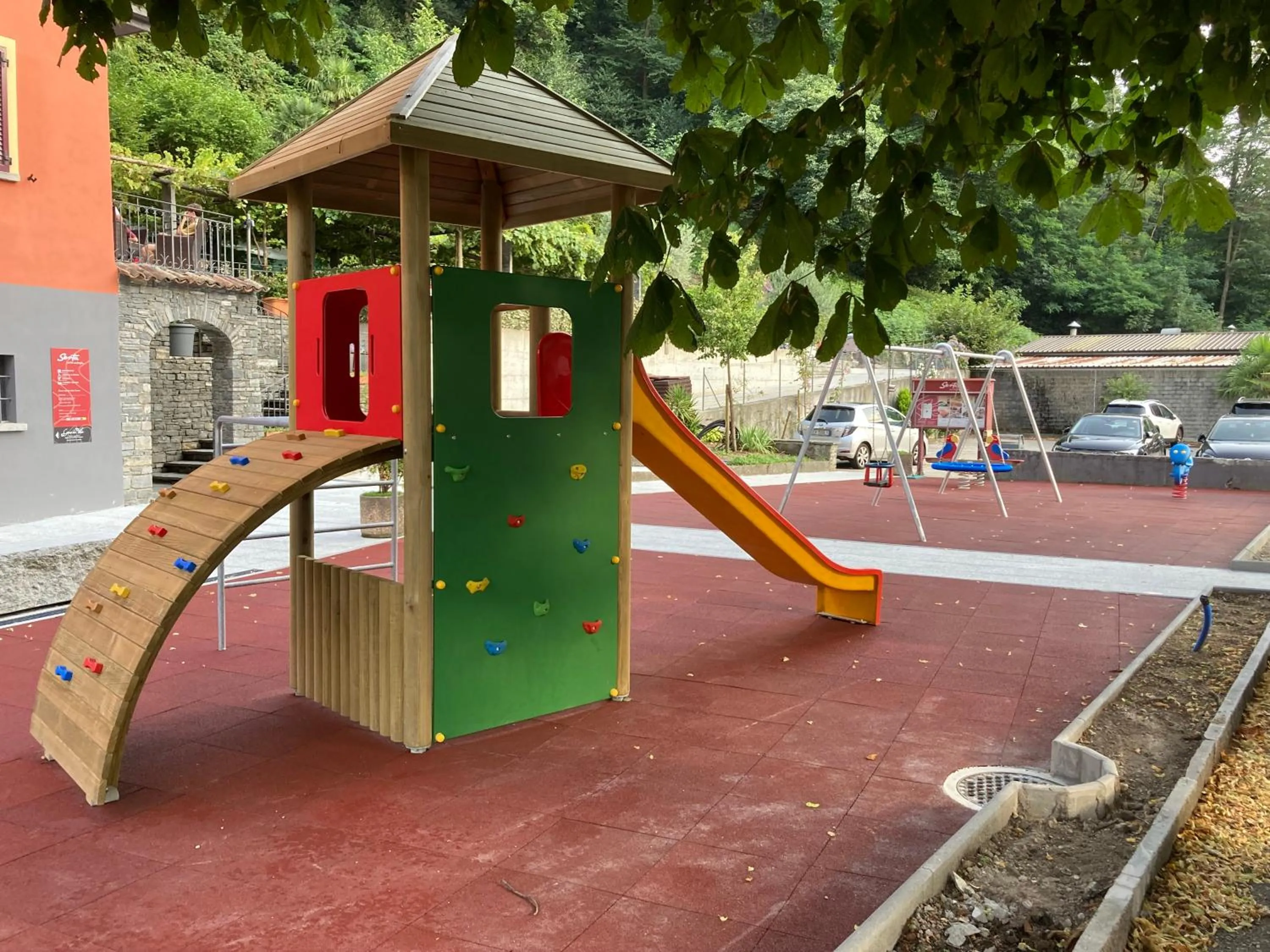Children play ground in Hotel Ristorante Grotto Serta