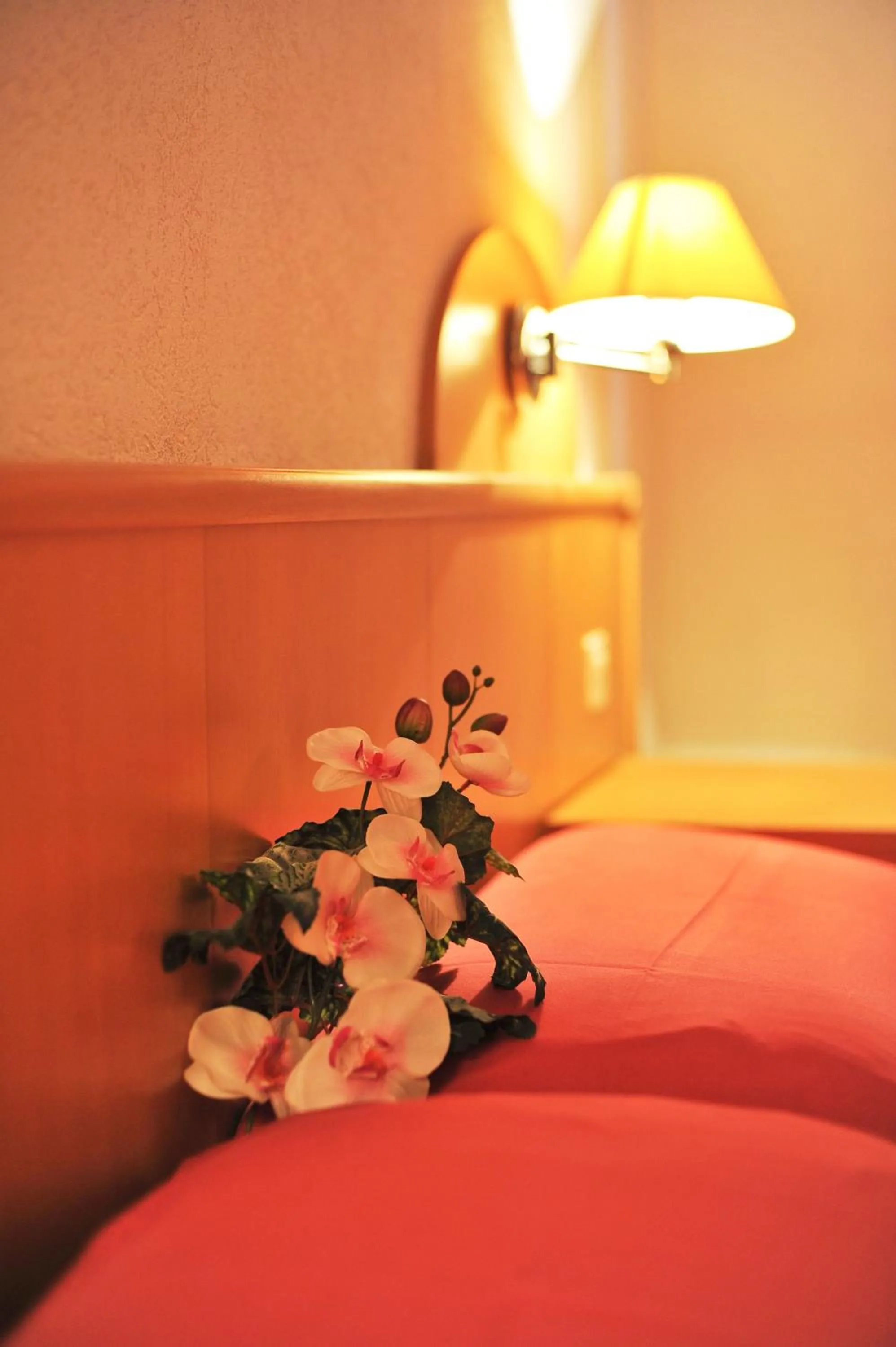 Decorative detail, Bed in Hotel Ristorante Grotto Serta