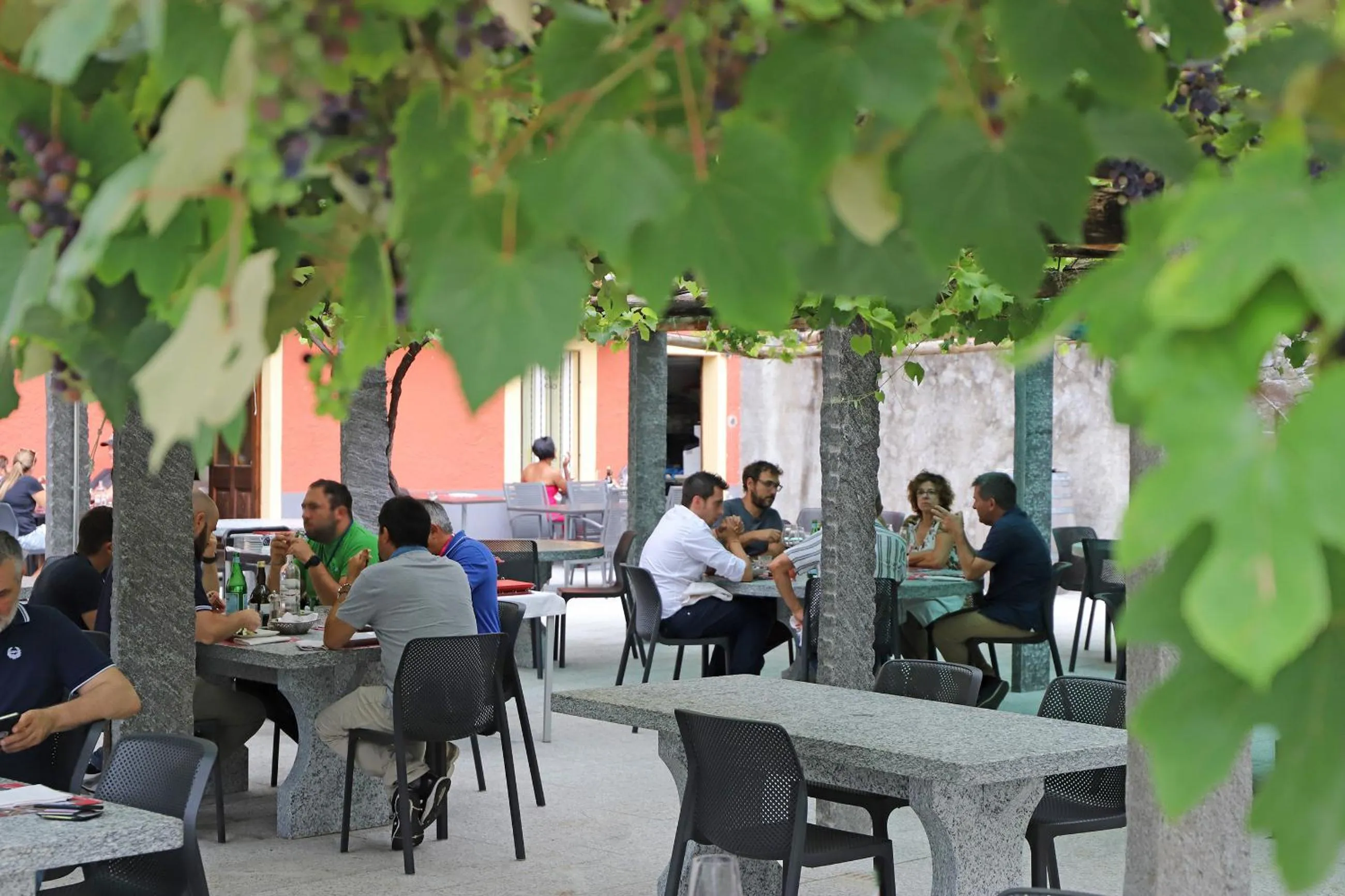 Balcony/Terrace in Hotel Ristorante Grotto Serta
