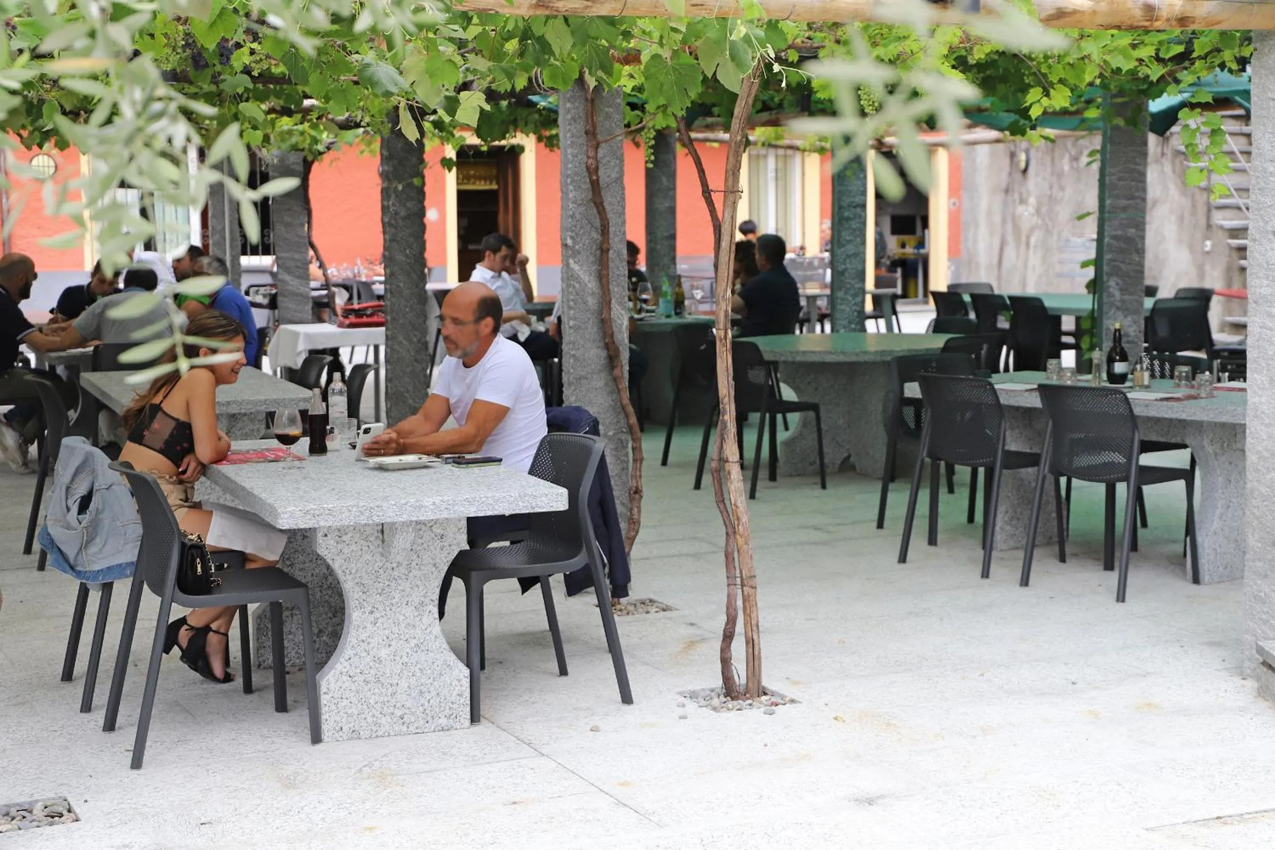 Balcony/Terrace in Hotel Ristorante Grotto Serta