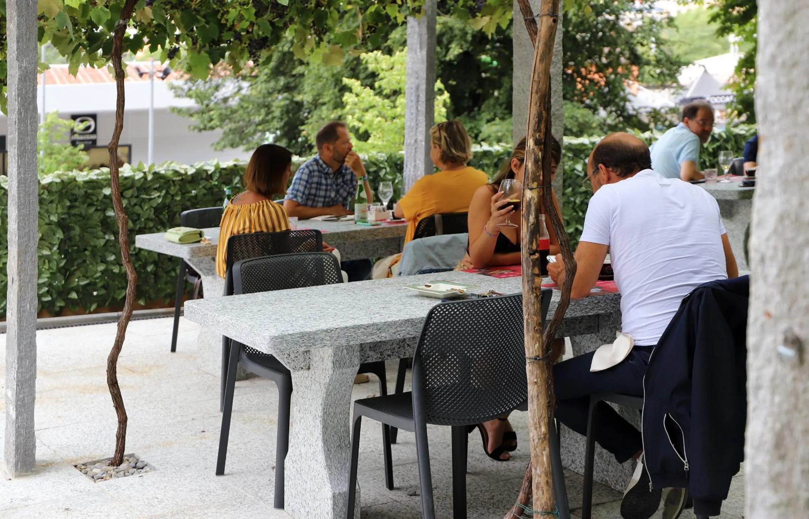 Balcony/Terrace in Hotel Ristorante Grotto Serta