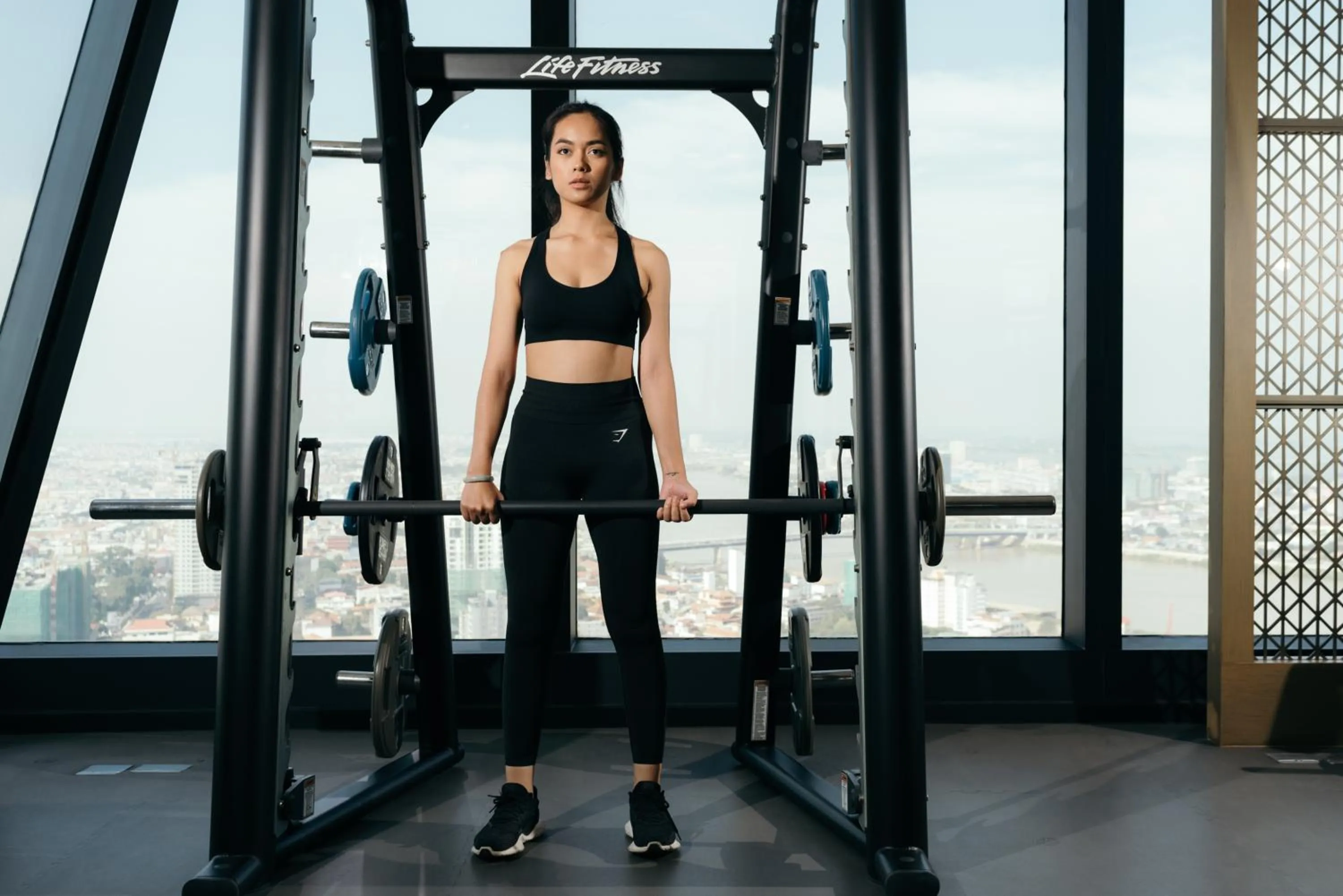 Fitness centre/facilities in Rosewood Phnom Penh