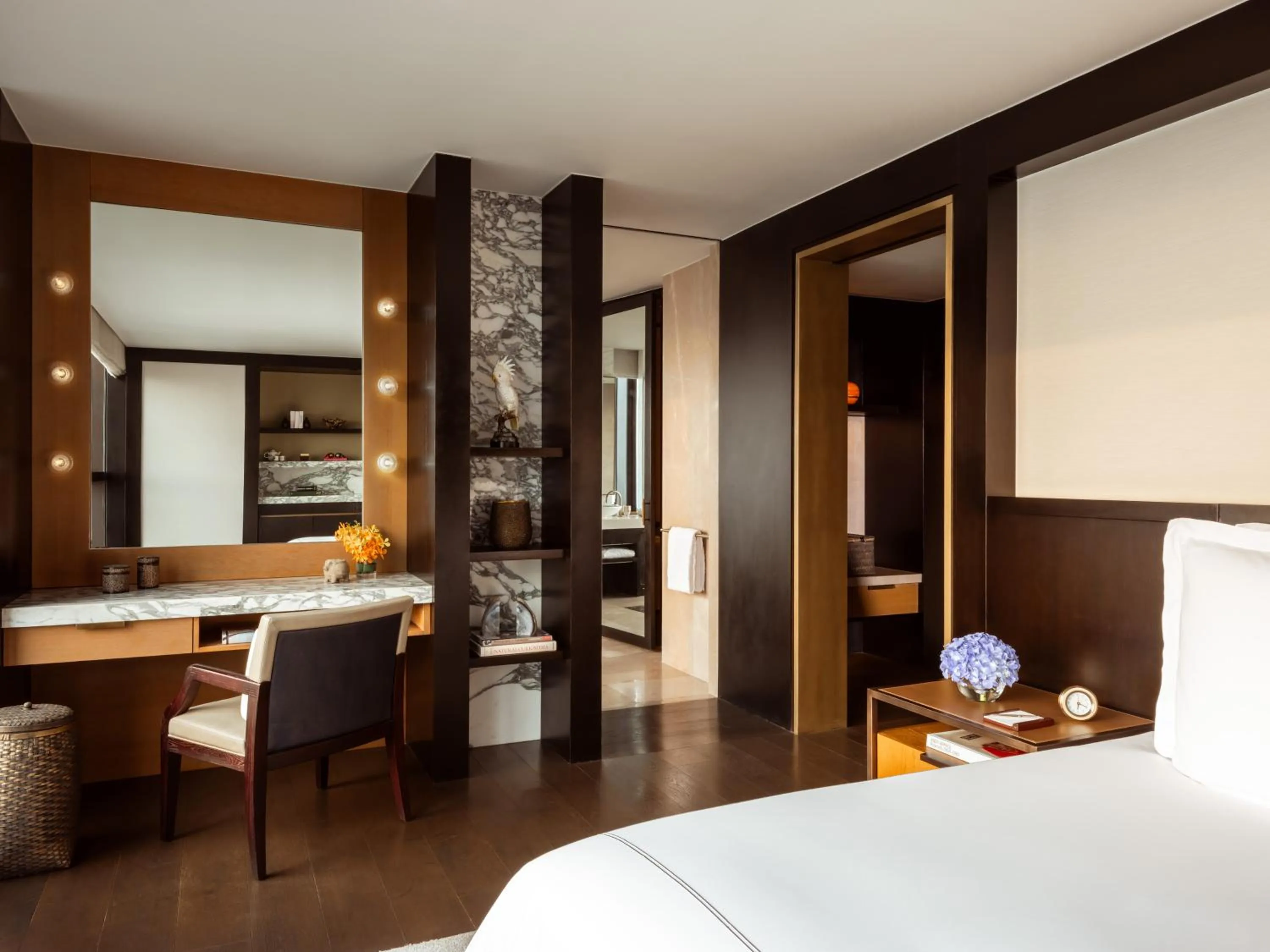 Bedroom, Bed in Rosewood Phnom Penh