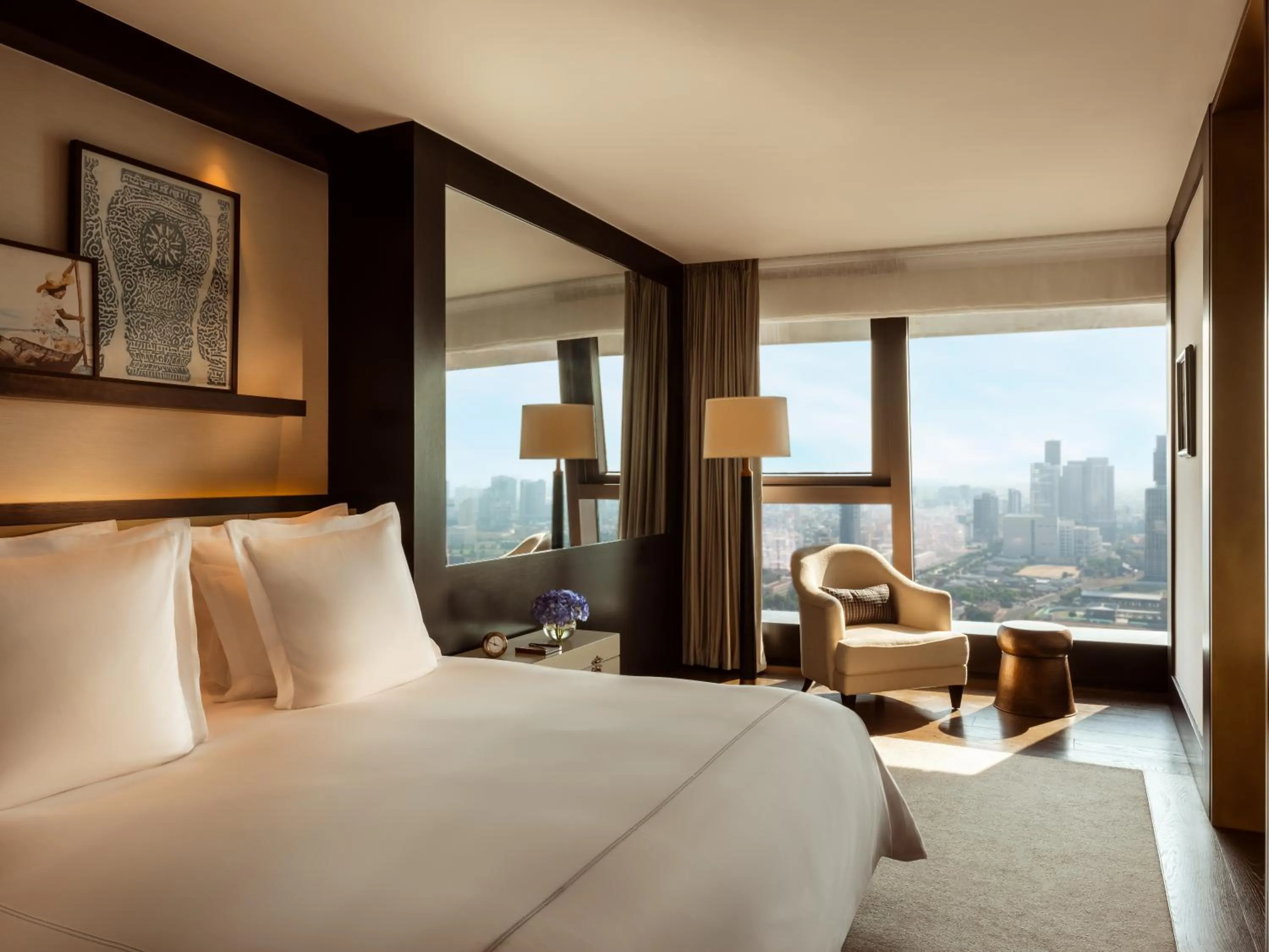 Bedroom, Bed in Rosewood Phnom Penh