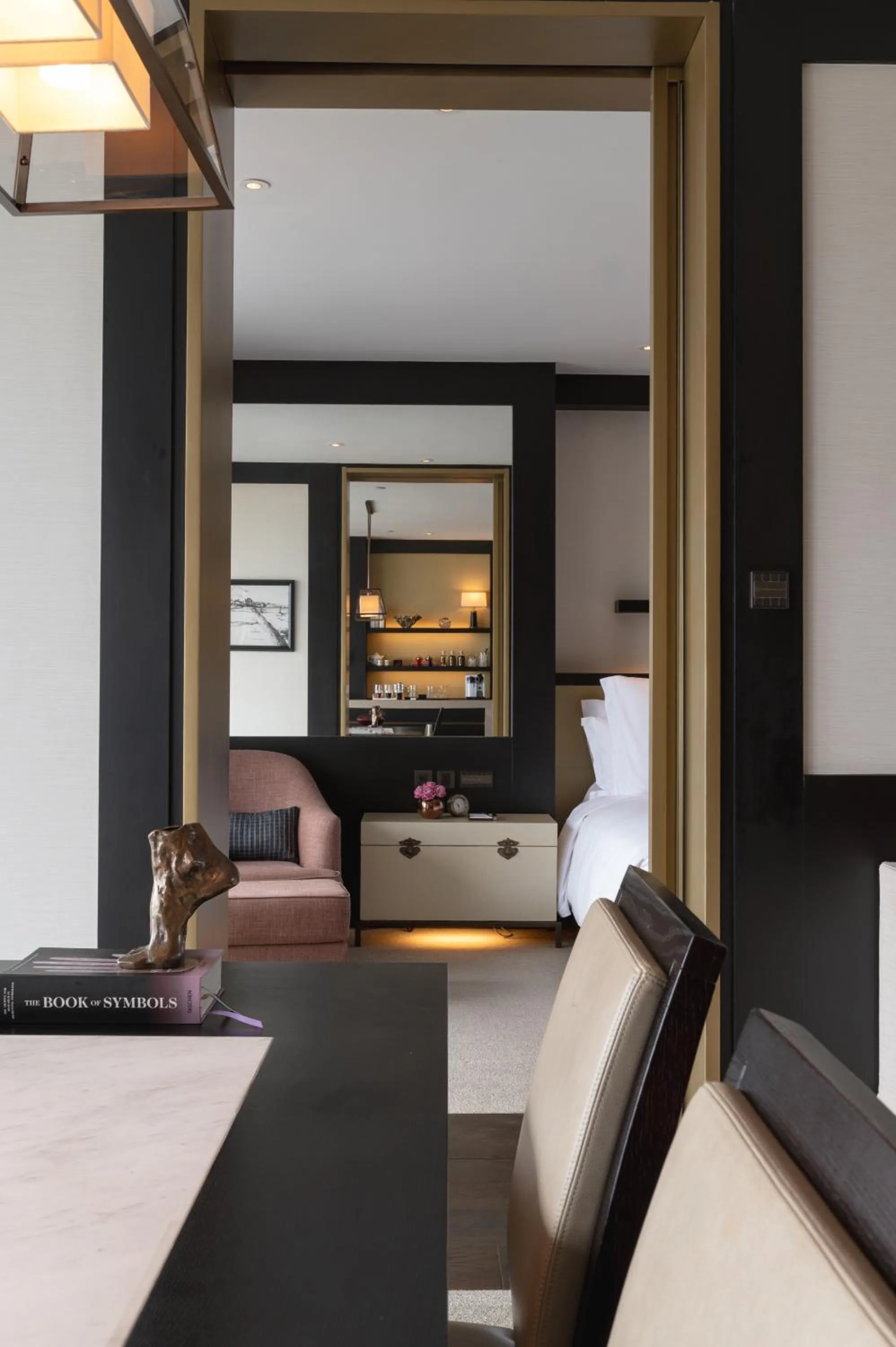 Living room in Rosewood Phnom Penh