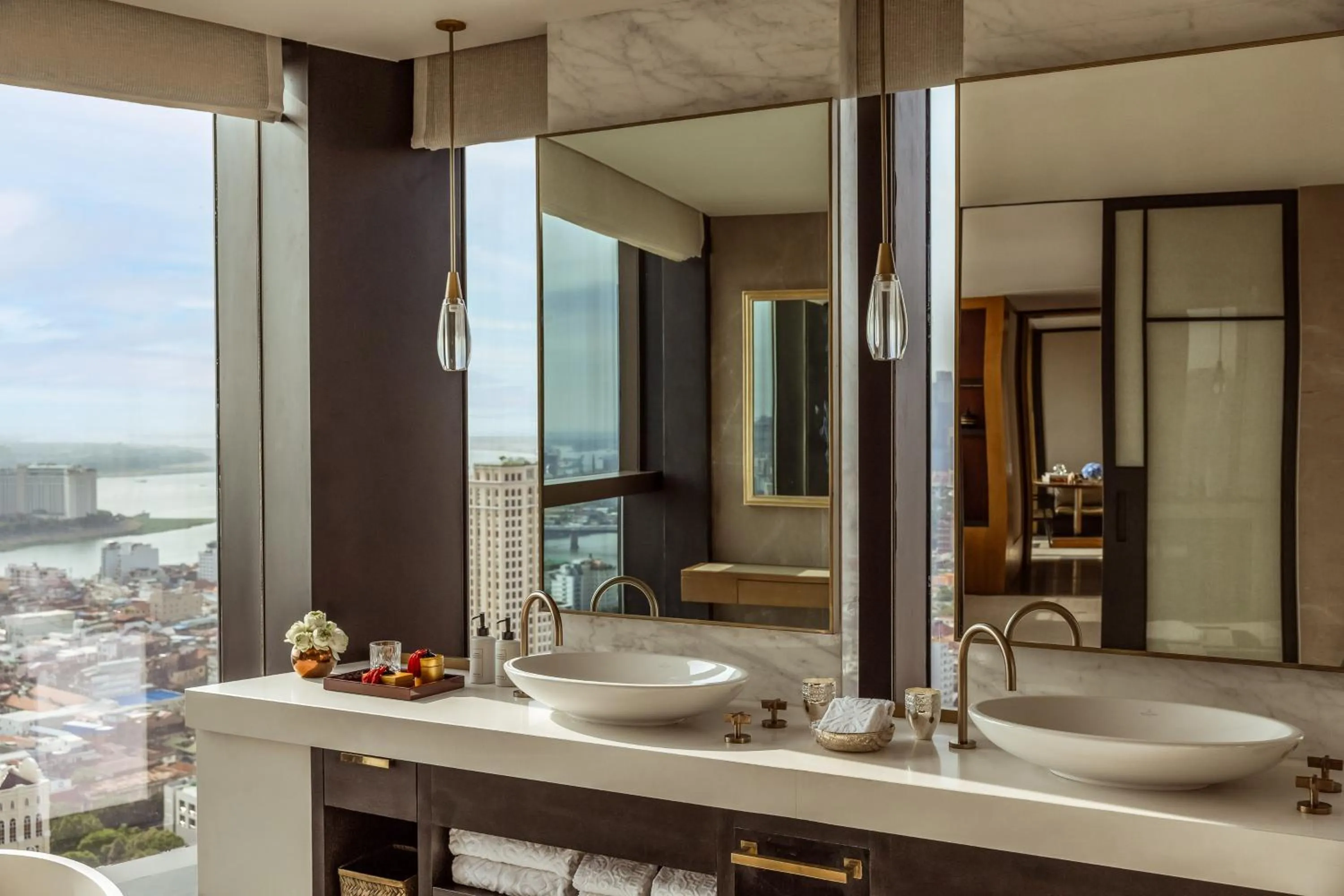 Bathroom in Rosewood Phnom Penh