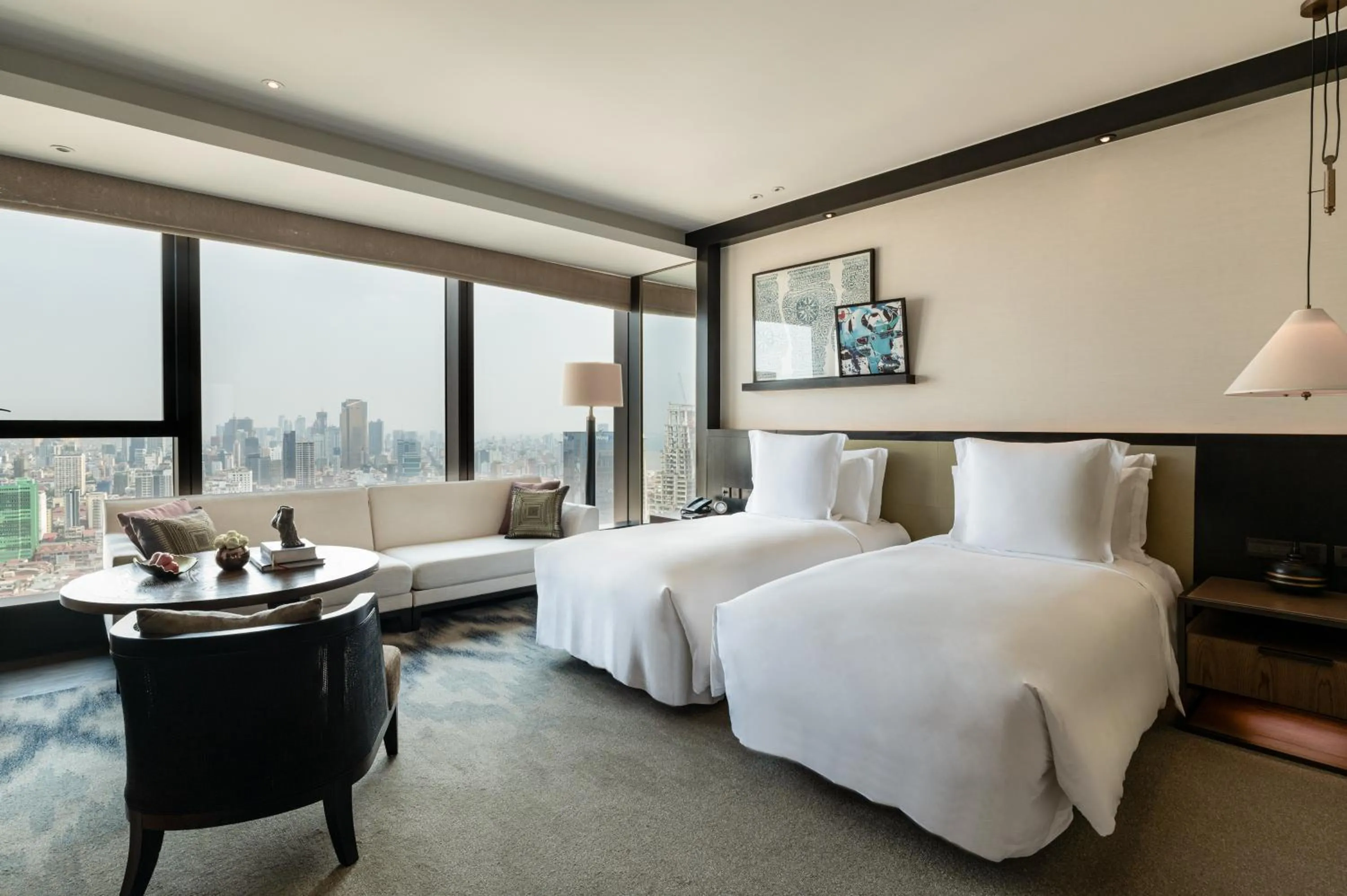 Bedroom, Bed in Rosewood Phnom Penh