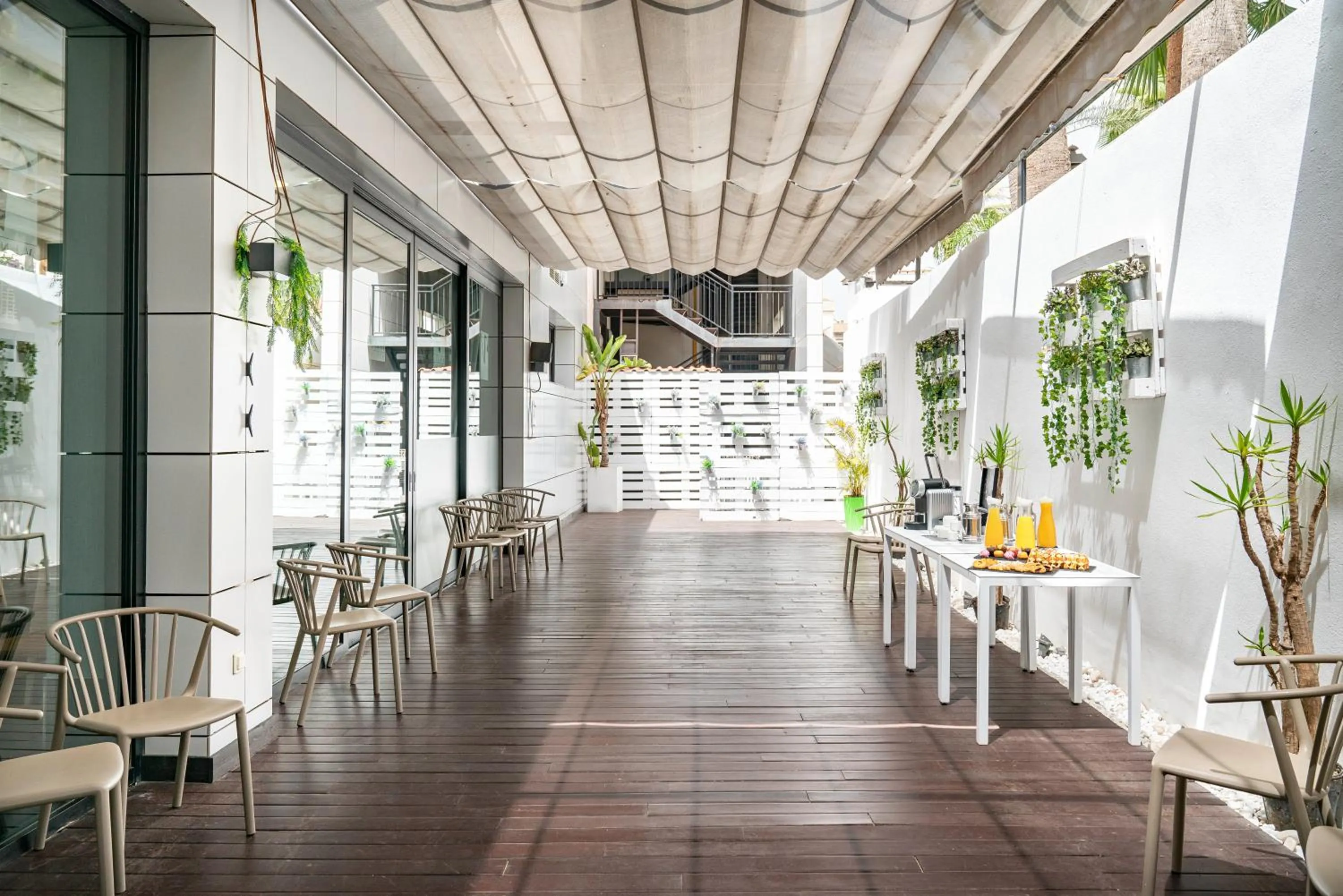 Balcony/Terrace in Vincci Málaga