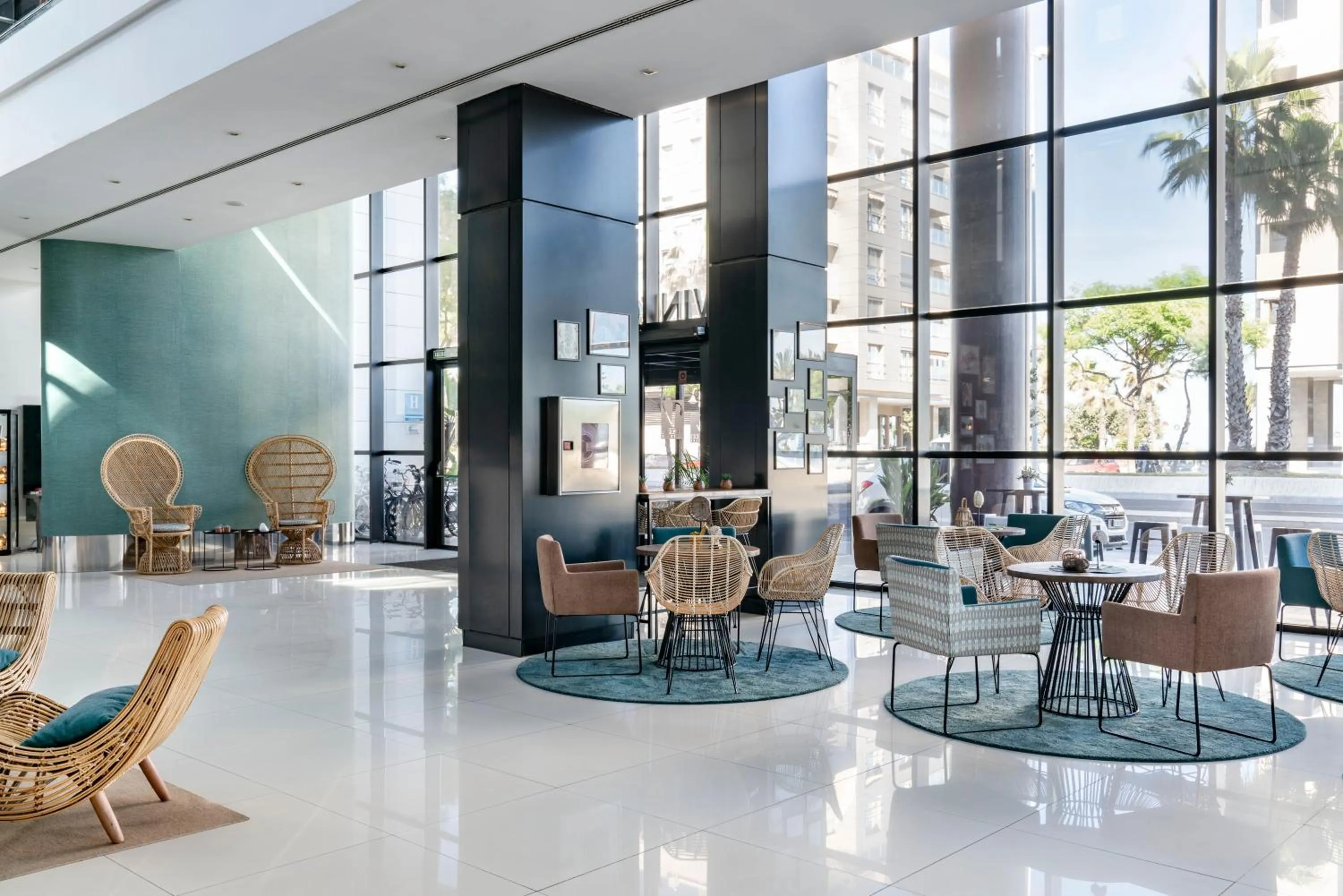 Lobby or reception in Vincci Málaga