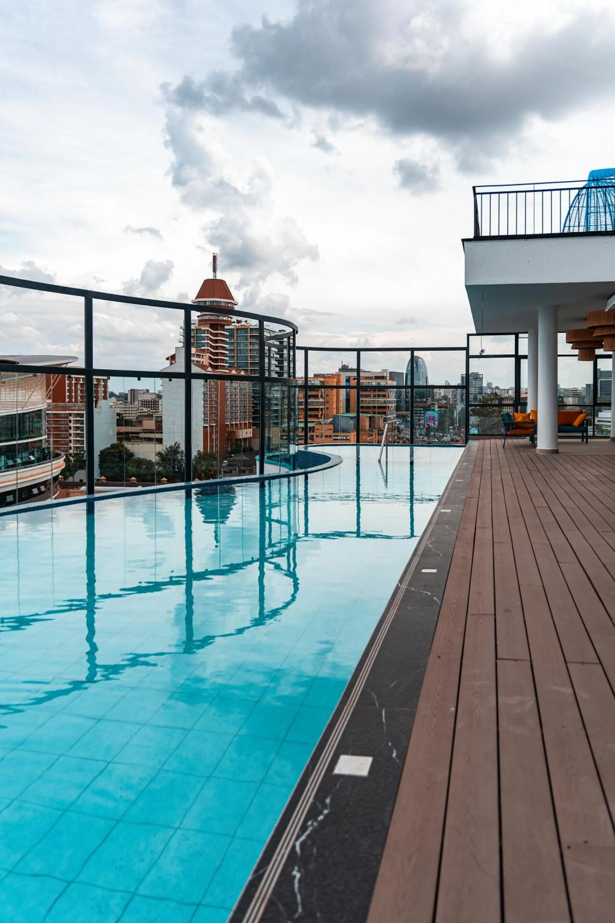 Swimming pool in Kingfisher Nest Hotel Suites- Westlands, Near Sarit Center