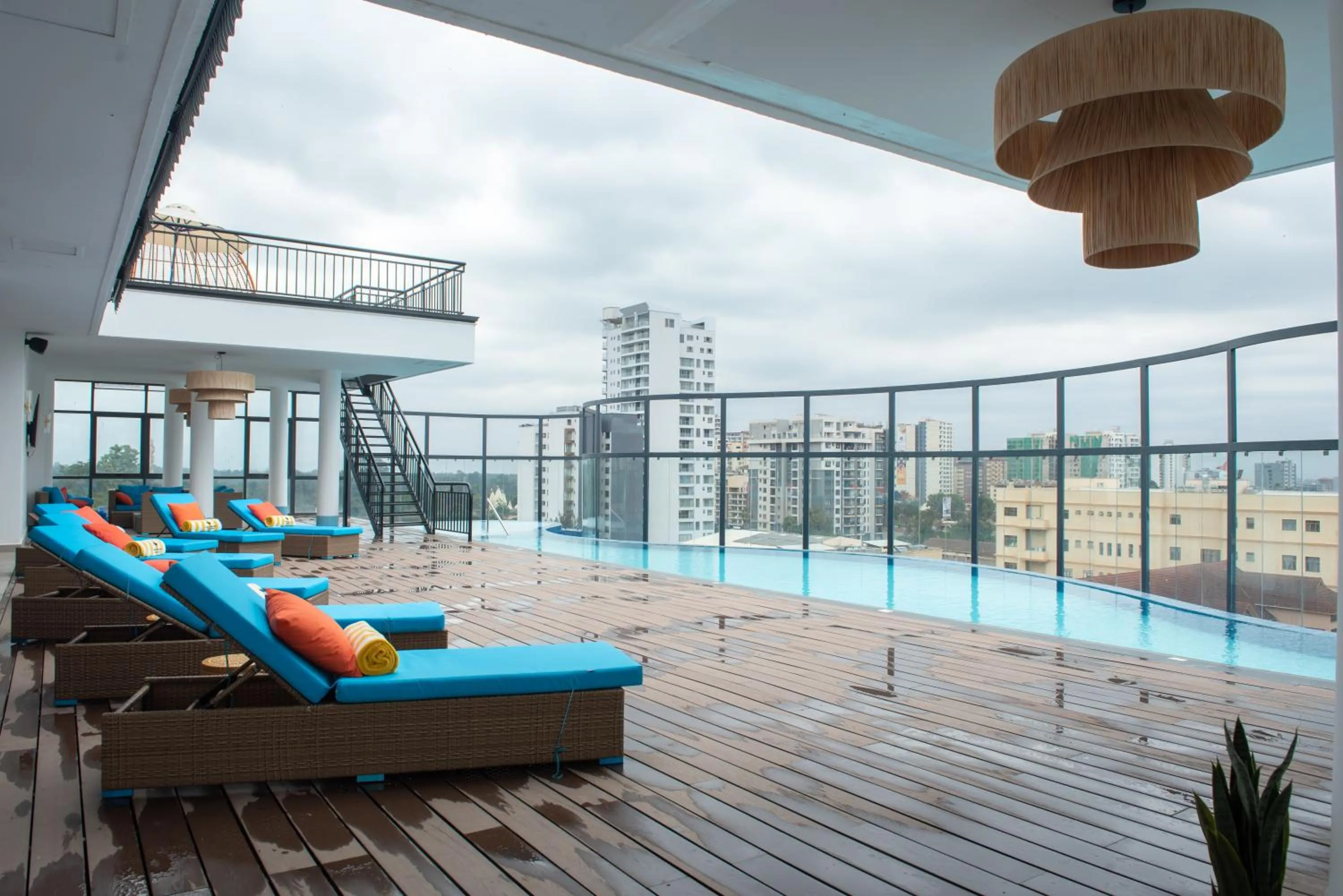 Swimming pool in Kingfisher Nest Hotel Suites- Westlands, Near Sarit Center