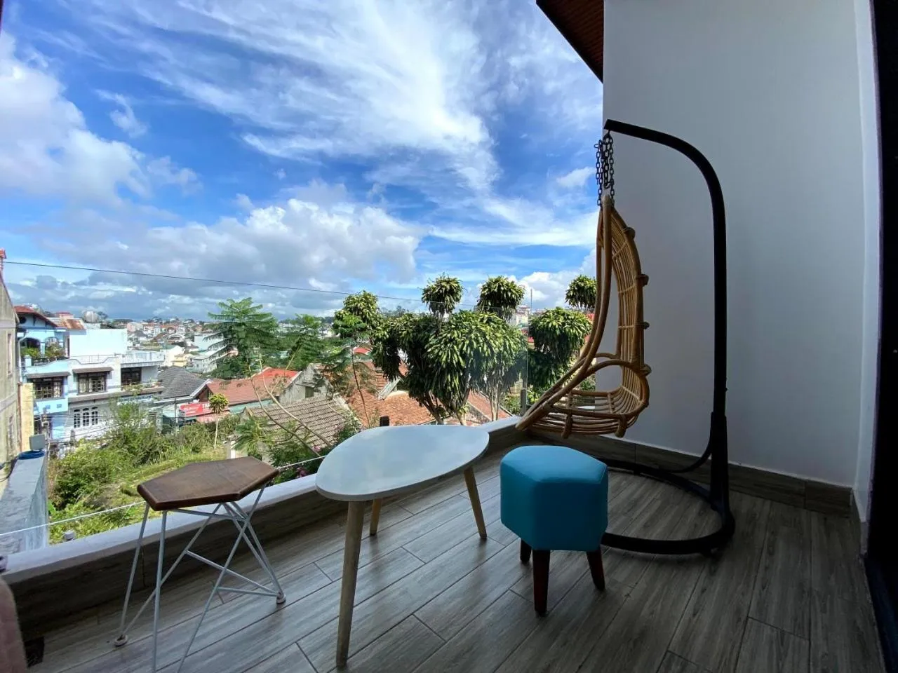 Patio in Dalat Memory Inn