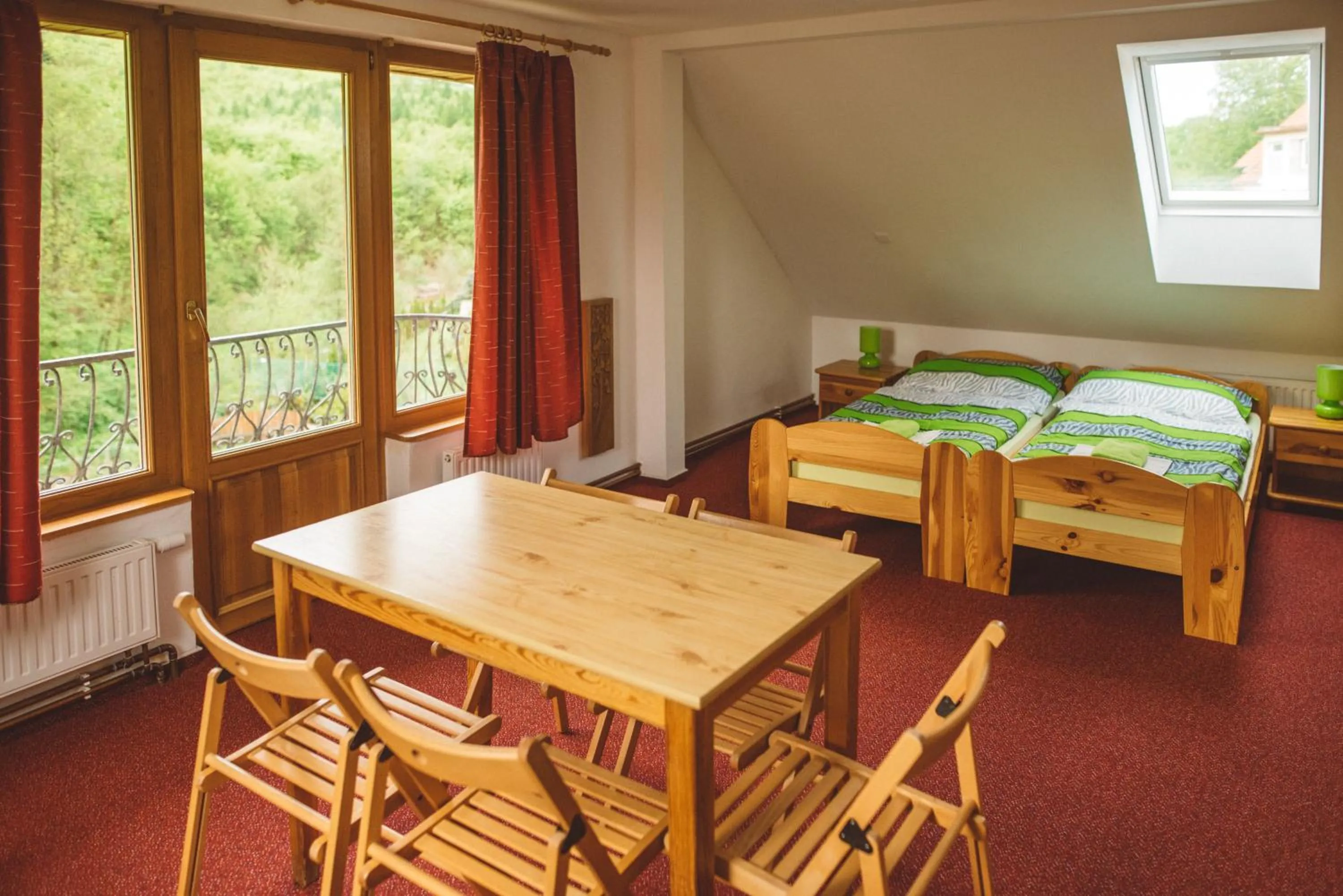 Triple Room - single occupancy in Penzion U Černého Potoka