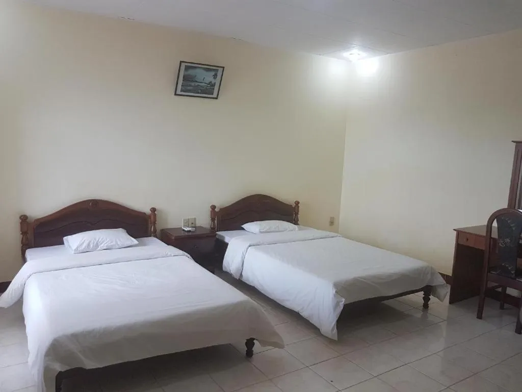 Bed in Hung Vuong Hotel