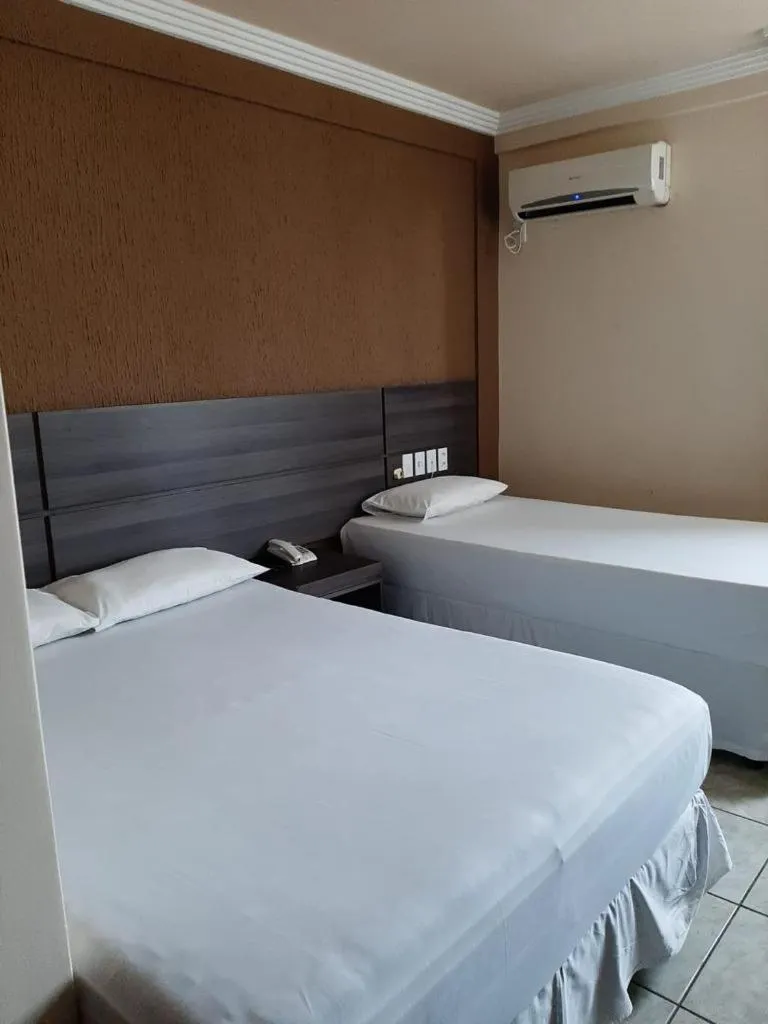 Bed in Inácio Palace Hotel