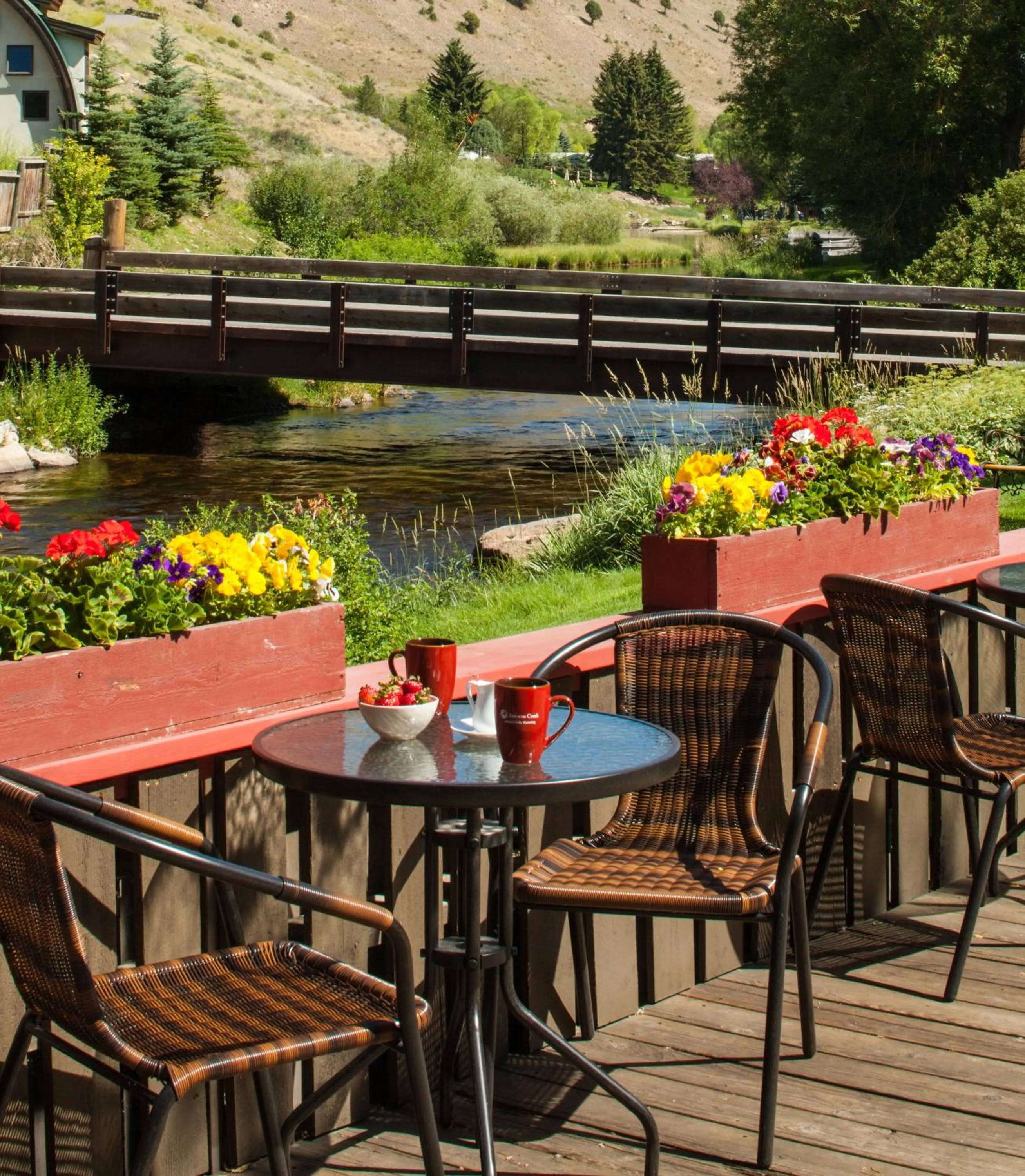 Balcony/Terrace in Inn on The Creek