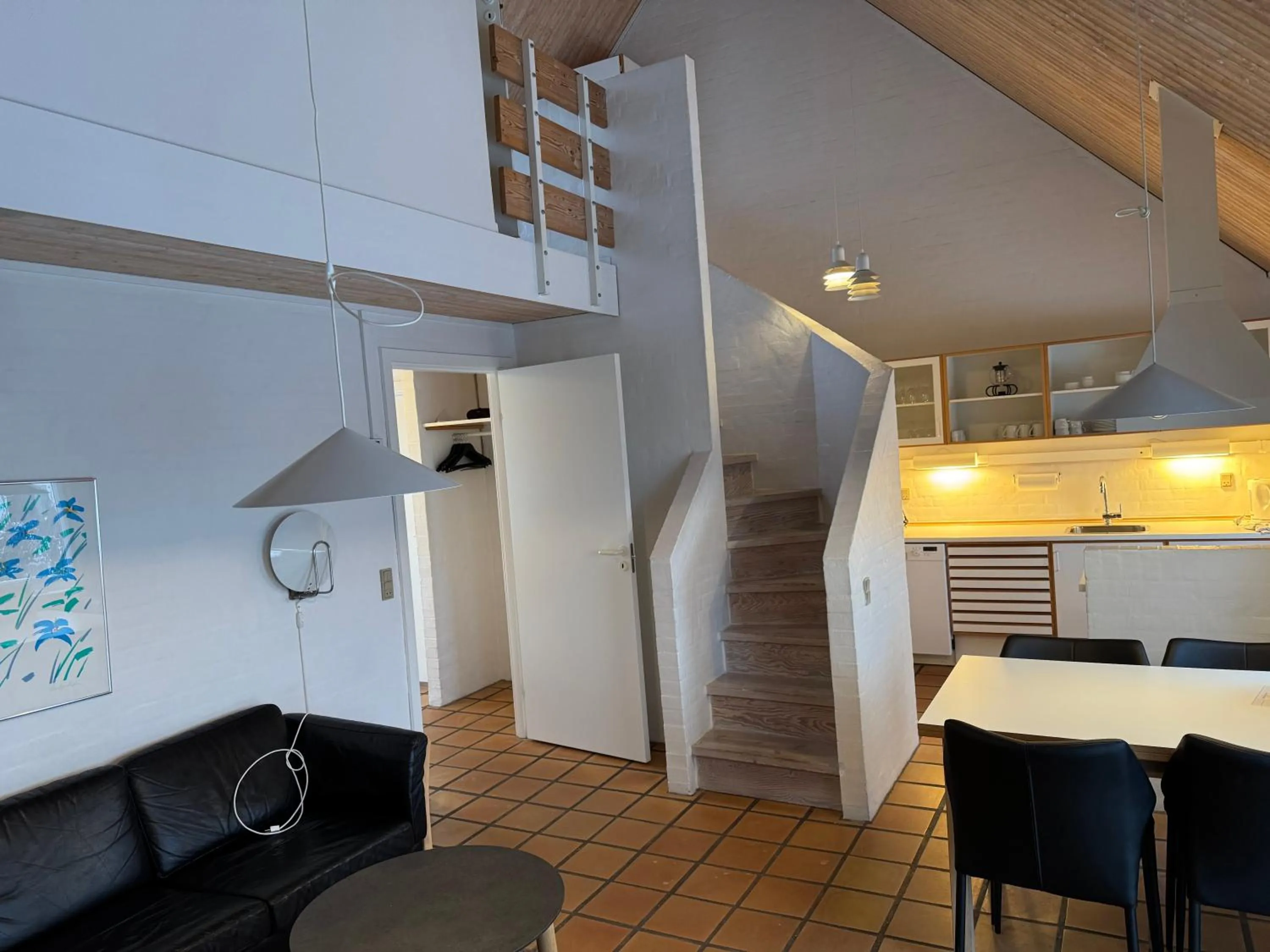 Living room in Skagen Strand Holiday Center