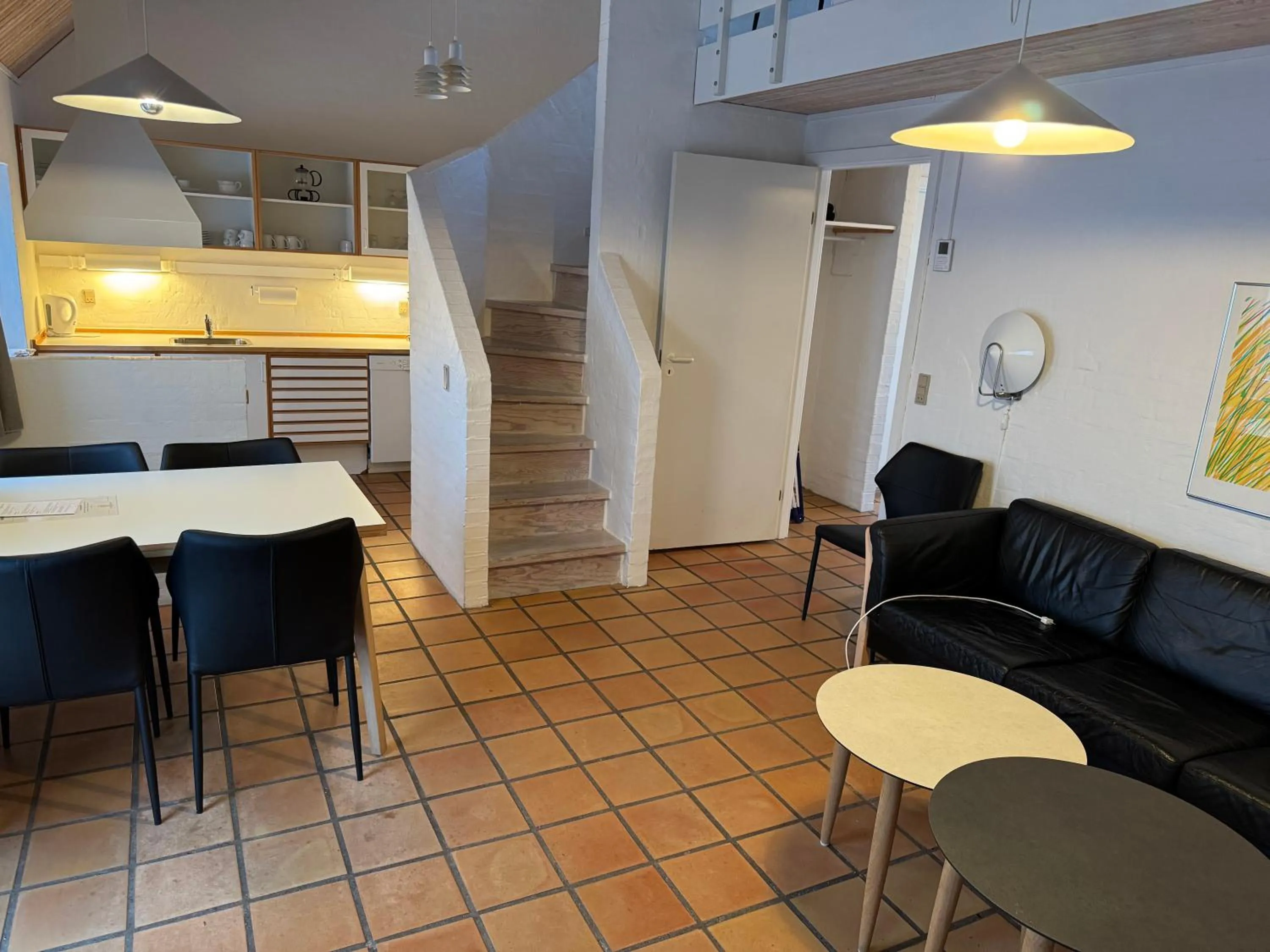 Living room in Skagen Strand Holiday Center