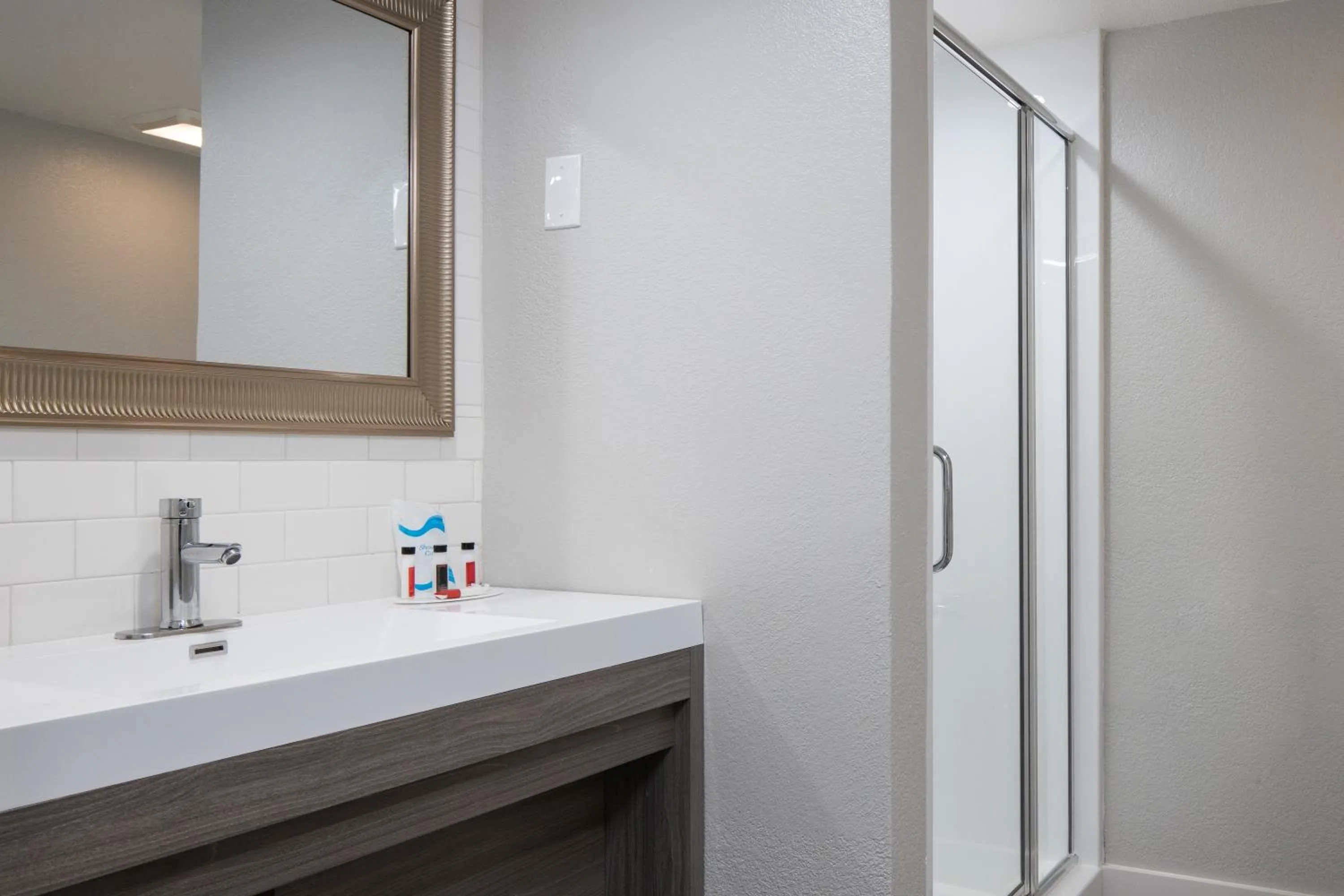 Bathroom in Prodigy Hotel, a Days Inn by Wyndham