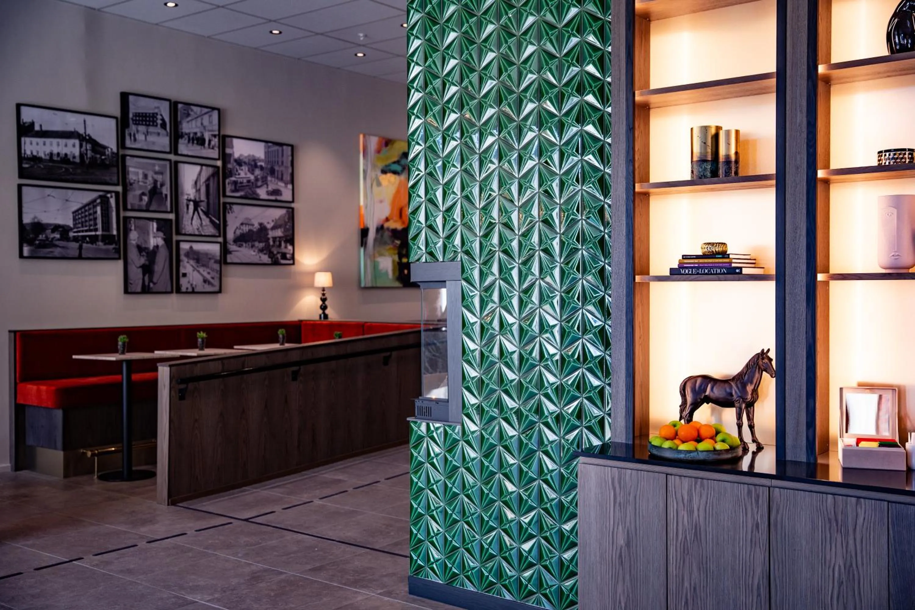 Lobby or reception in Quality Hotel Prinsen