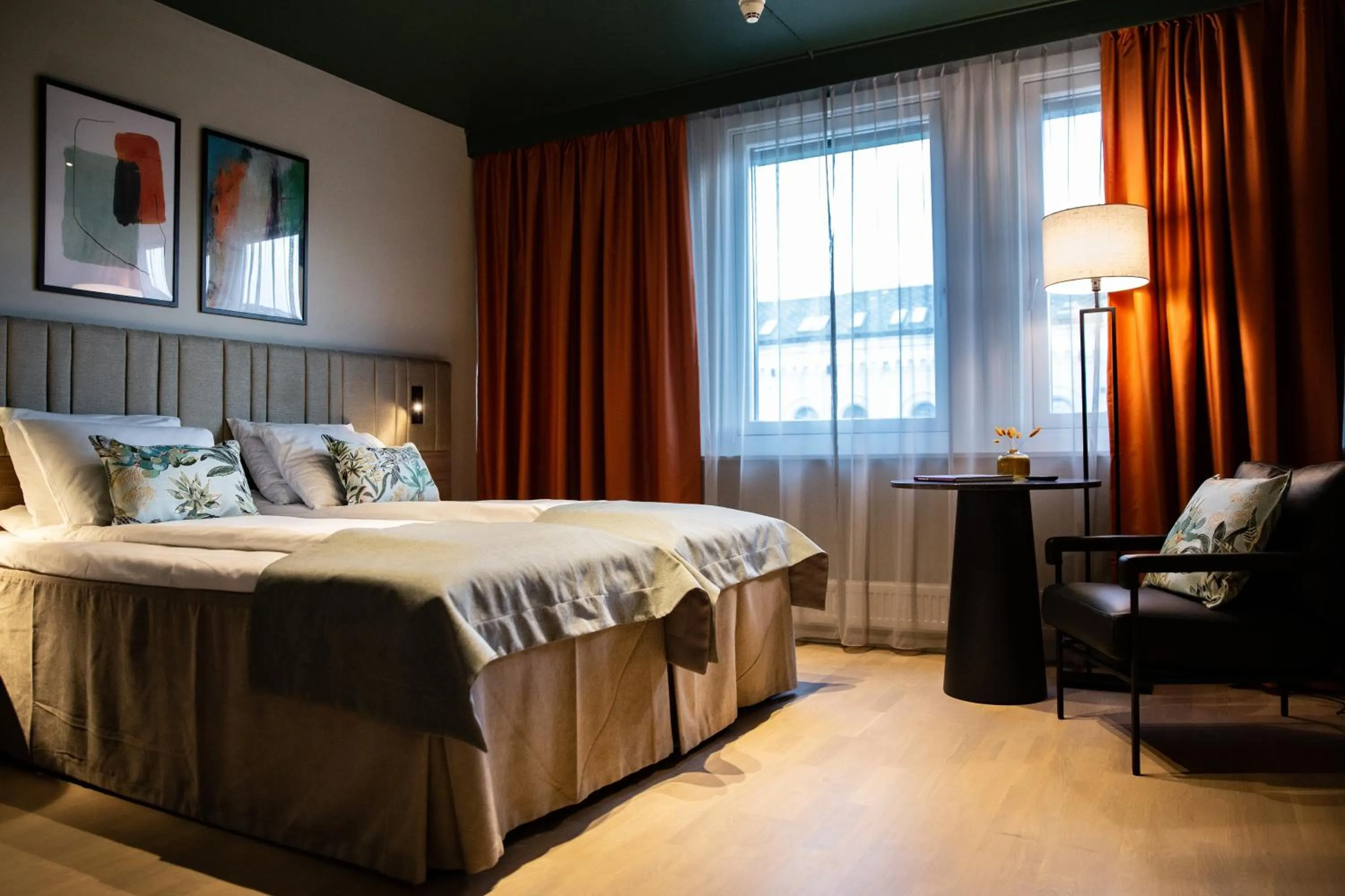 Bed in Quality Hotel Prinsen