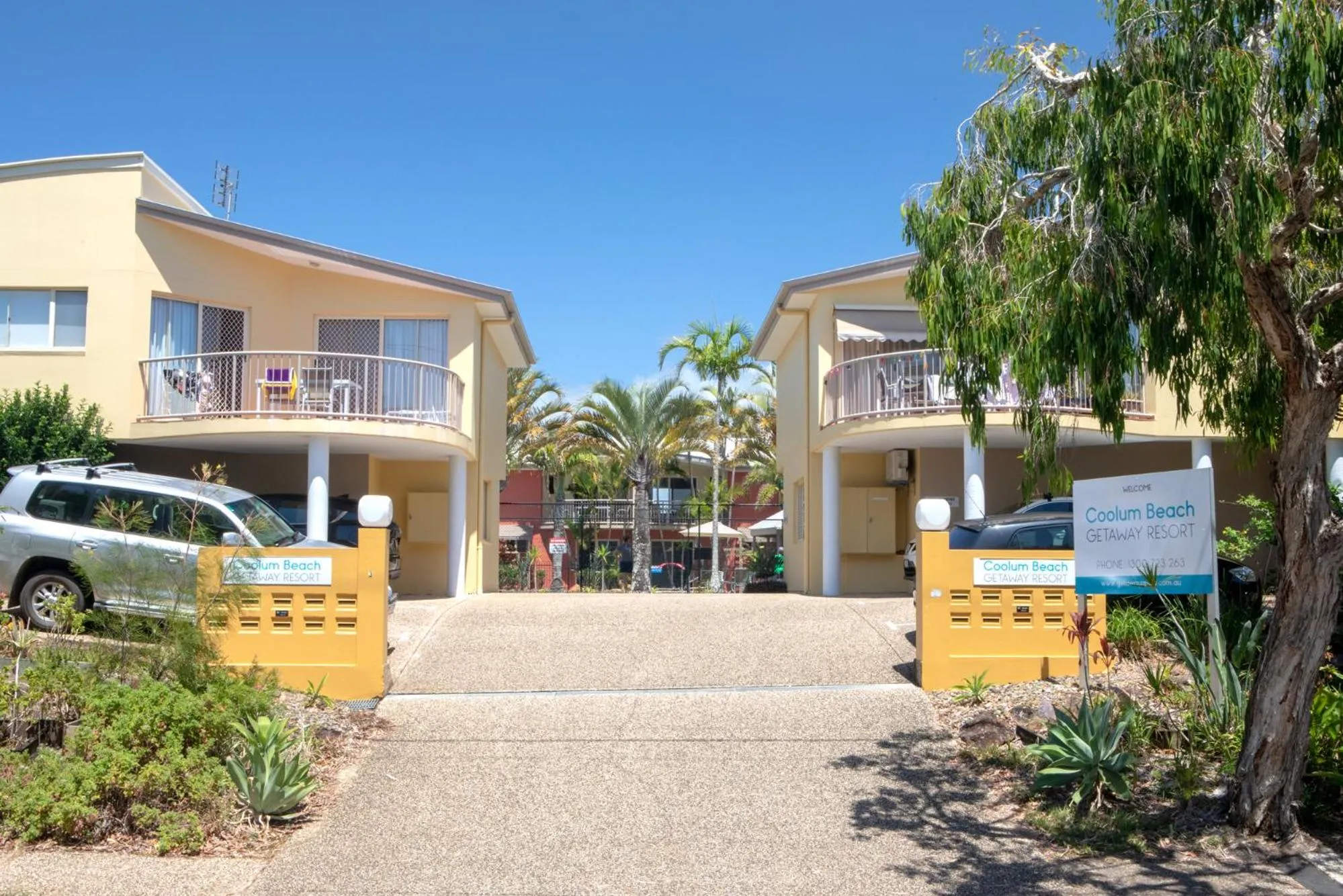 Facade/entrance in Coolum Beach Getaway Resort