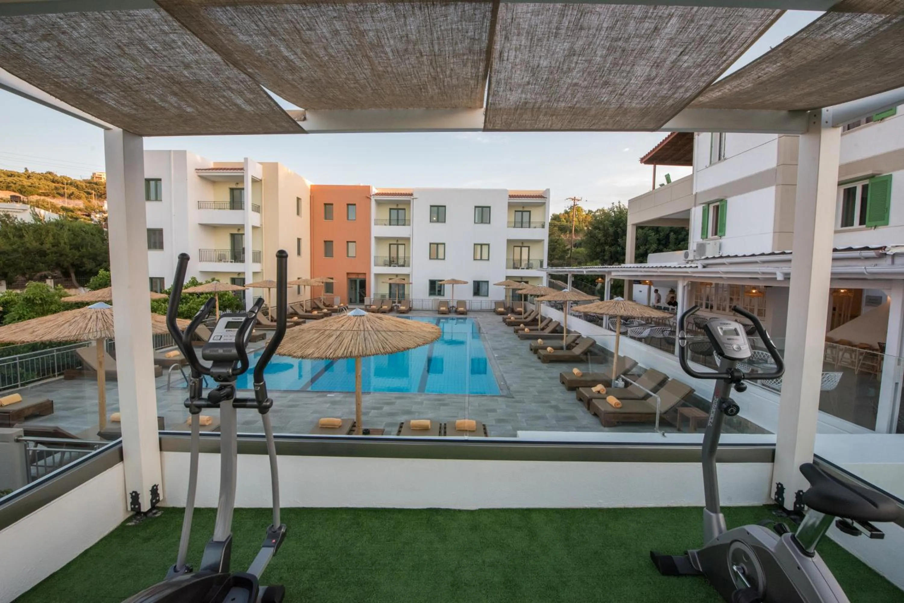 Fitness centre/facilities in Mitos Village
