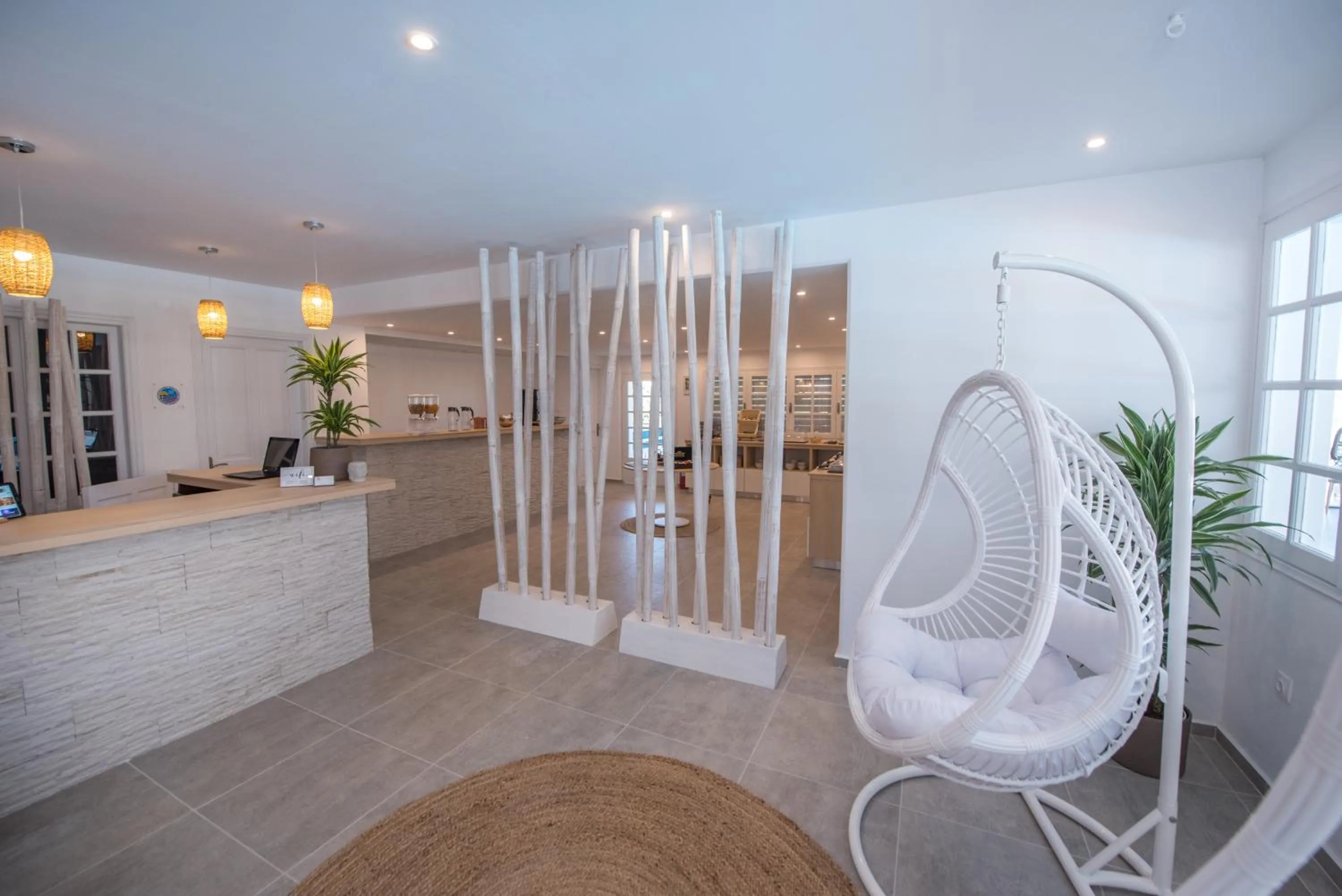 Lobby or reception in Mitos Village
