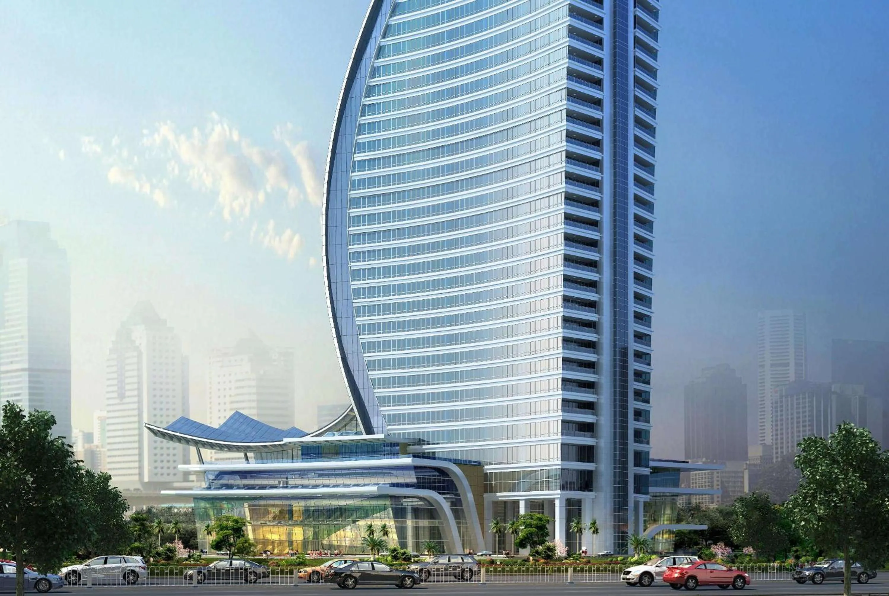 Property building in Wyndham Grand Foshan Gaoming