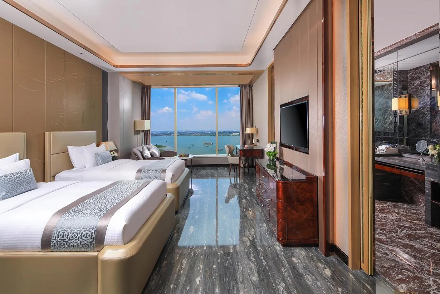 Photo of the whole room in Wyndham Grand Foshan Gaoming