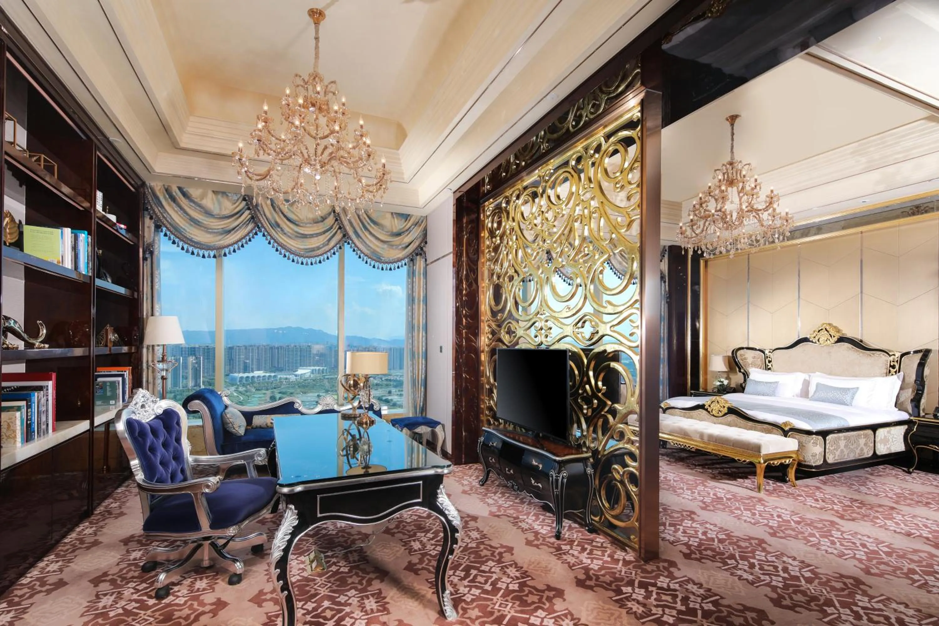 Photo of the whole room in Wyndham Grand Foshan Gaoming