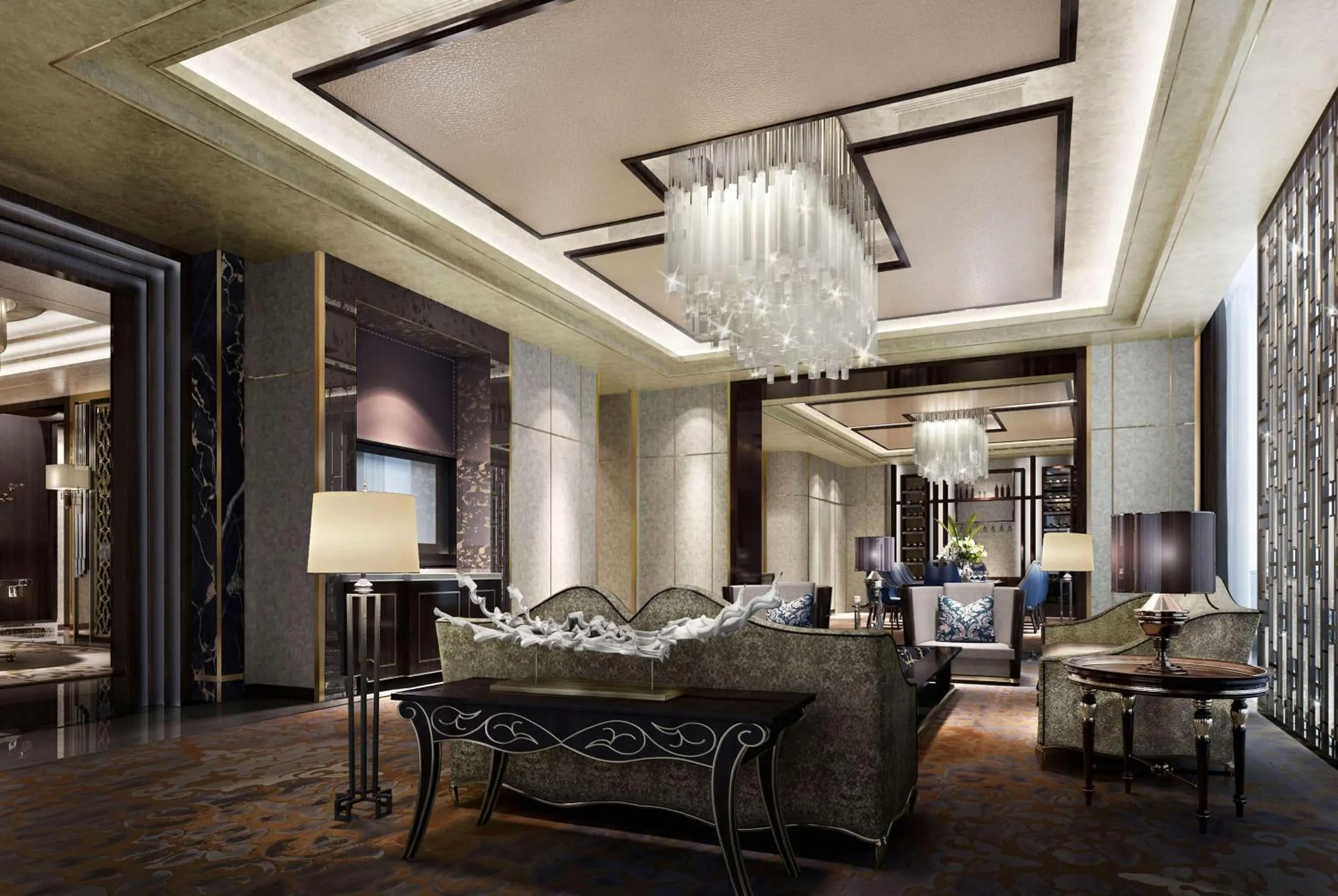 Meeting/conference room in Wyndham Grand Foshan Gaoming