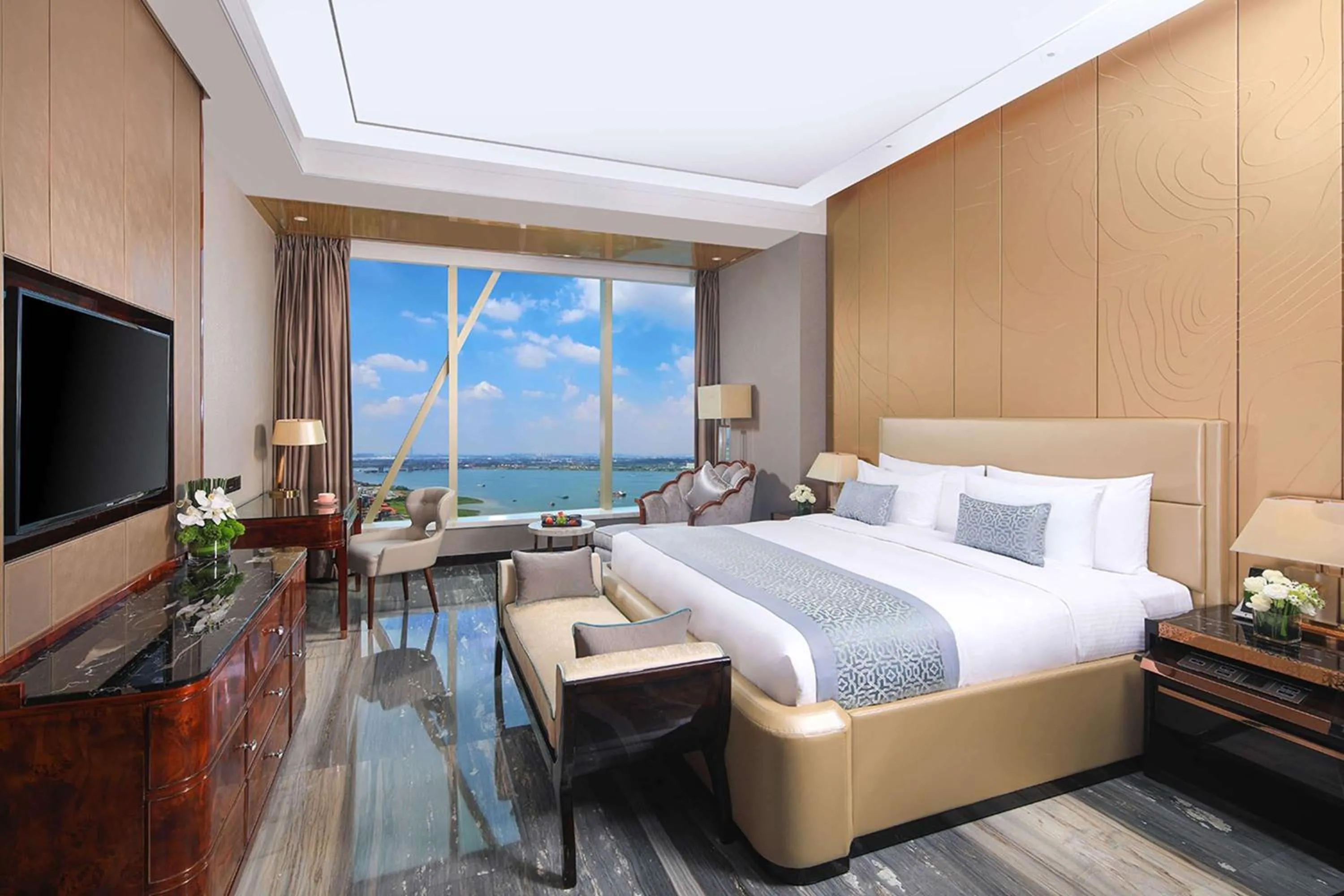 Photo of the whole room in Wyndham Grand Foshan Gaoming