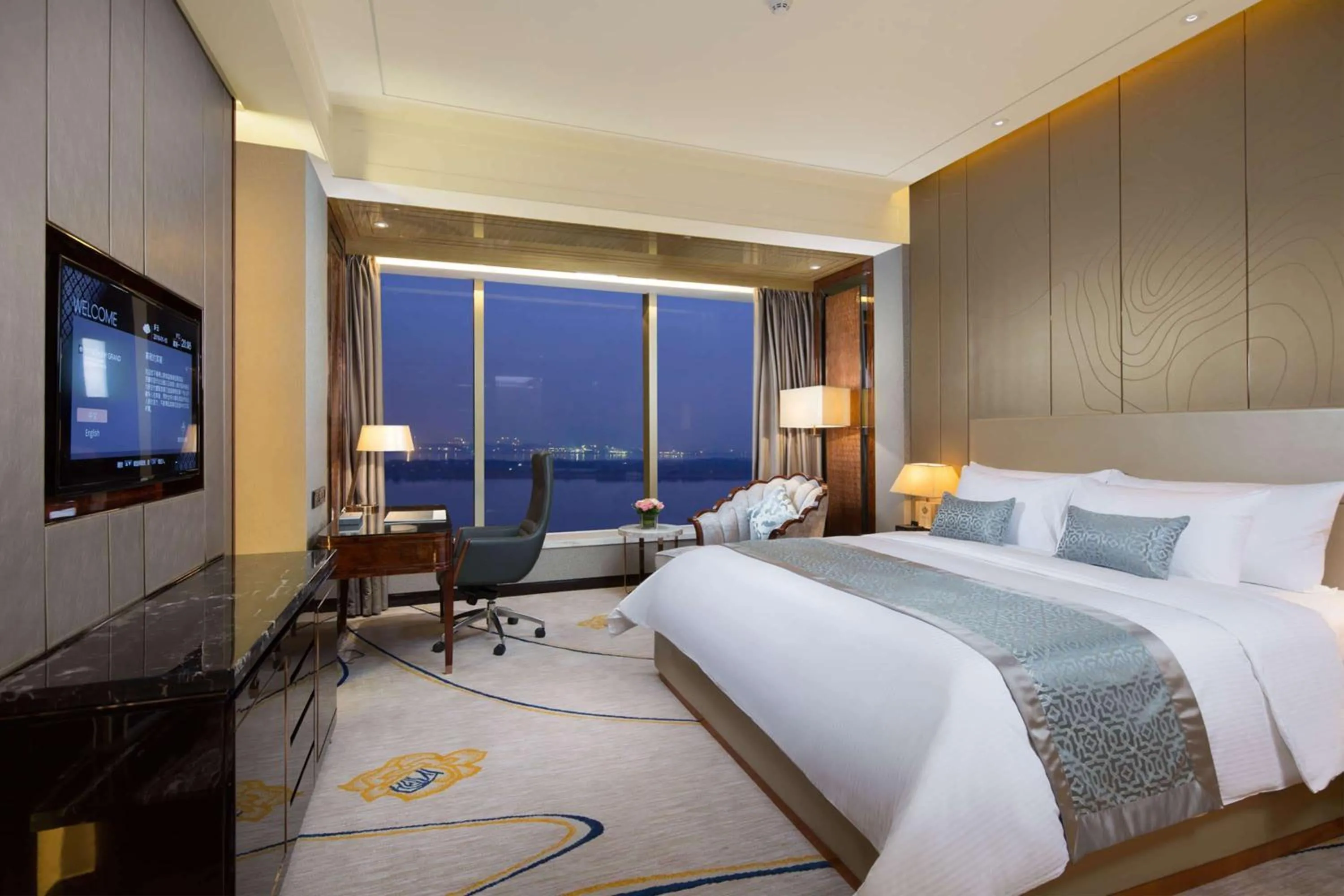 Photo of the whole room in Wyndham Grand Foshan Gaoming