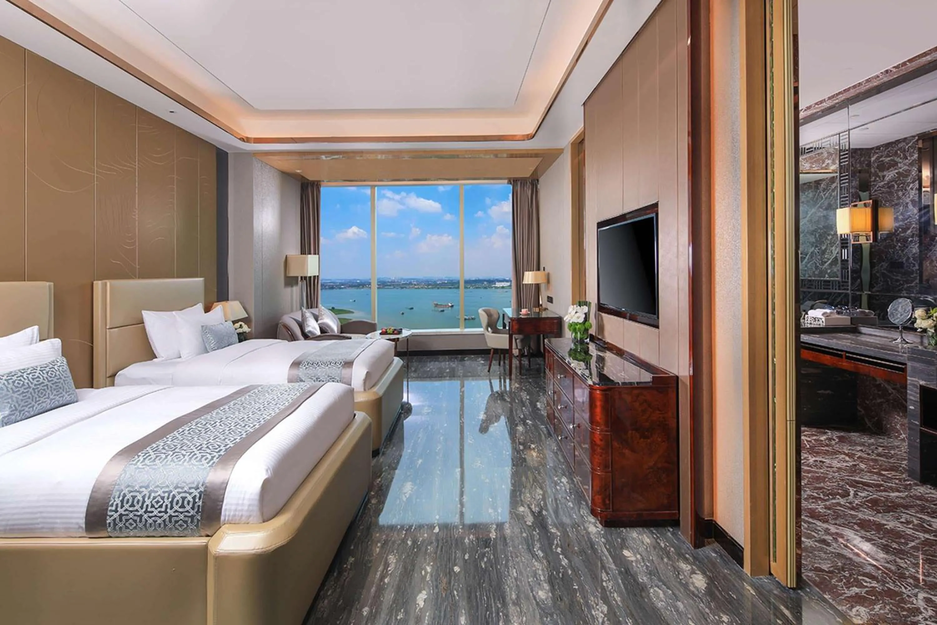 Photo of the whole room in Wyndham Grand Foshan Gaoming