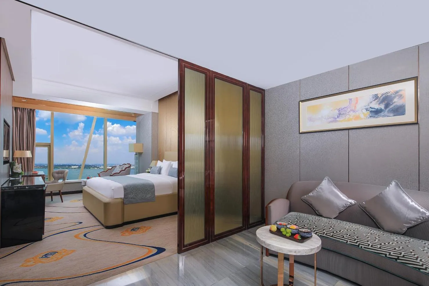 Photo of the whole room in Wyndham Grand Foshan Gaoming