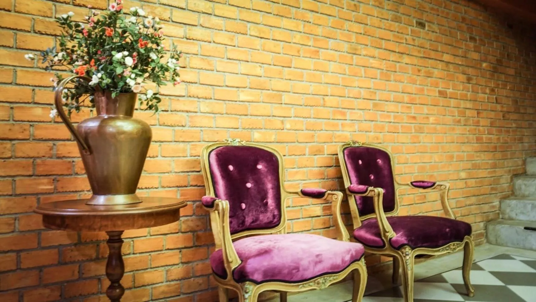 Living room in The Old Inn