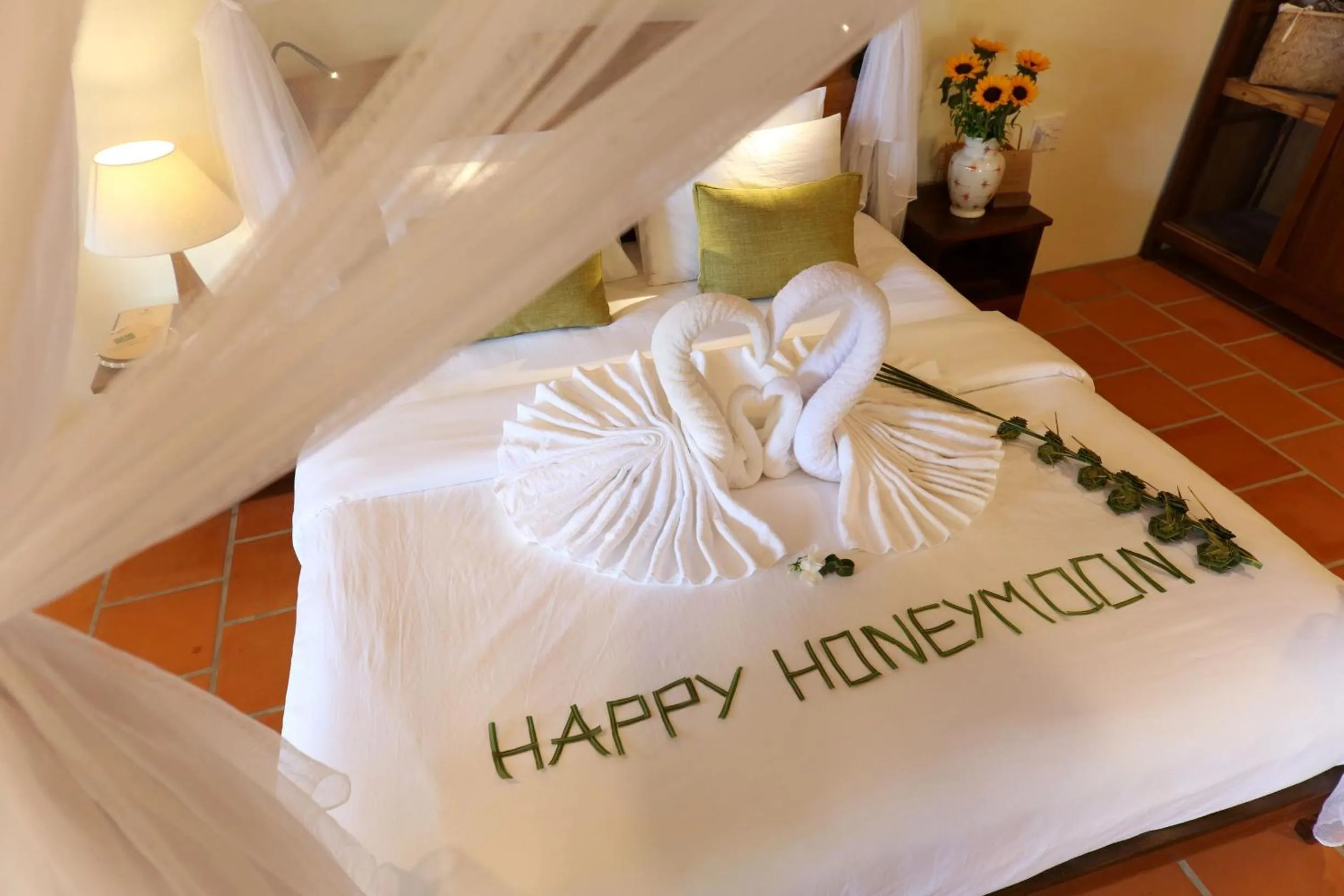 Bed in Thanh Kieu Beach Resort